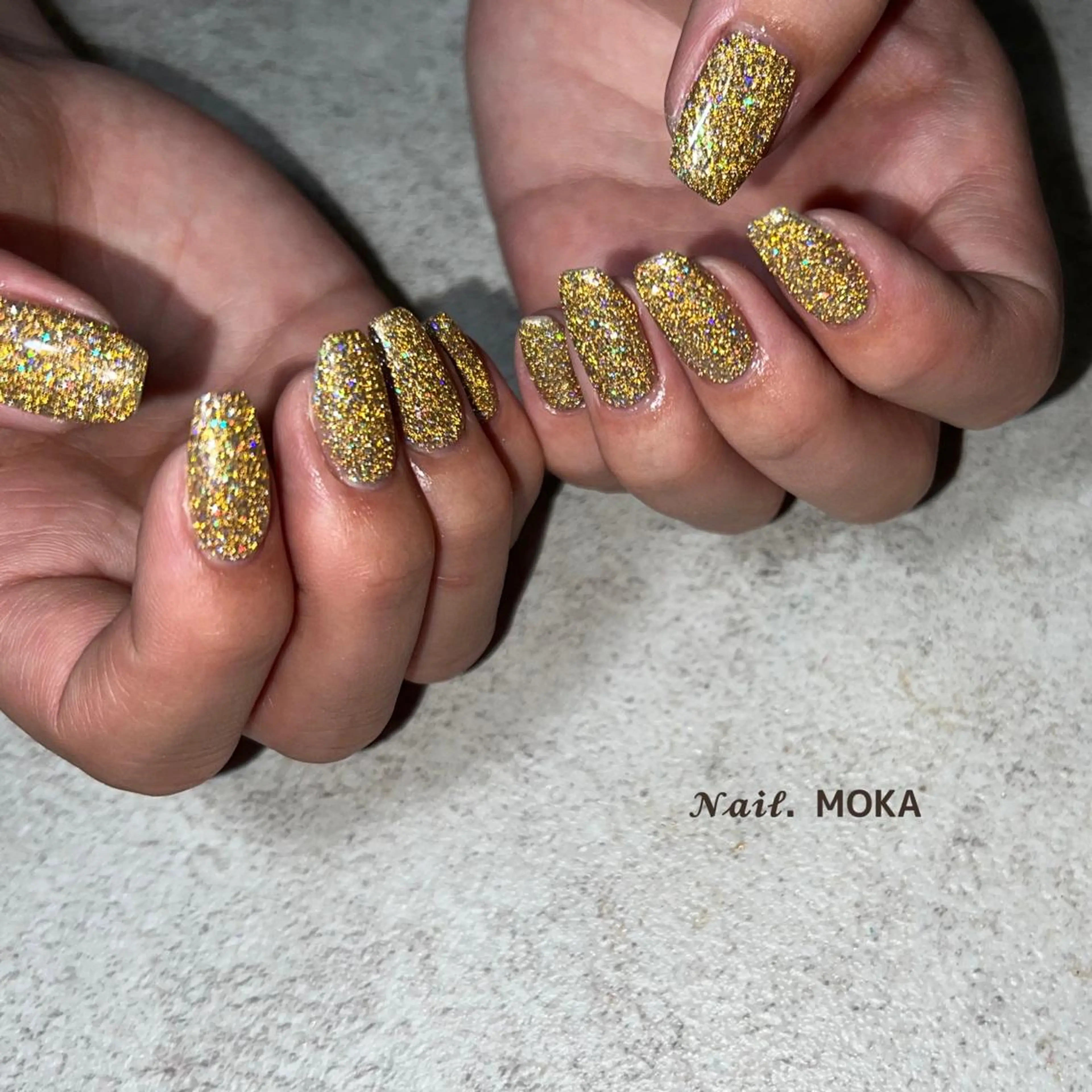 ネイル フラッシュネイル ハンドネイル nail salon MOKAのネイルデザイン