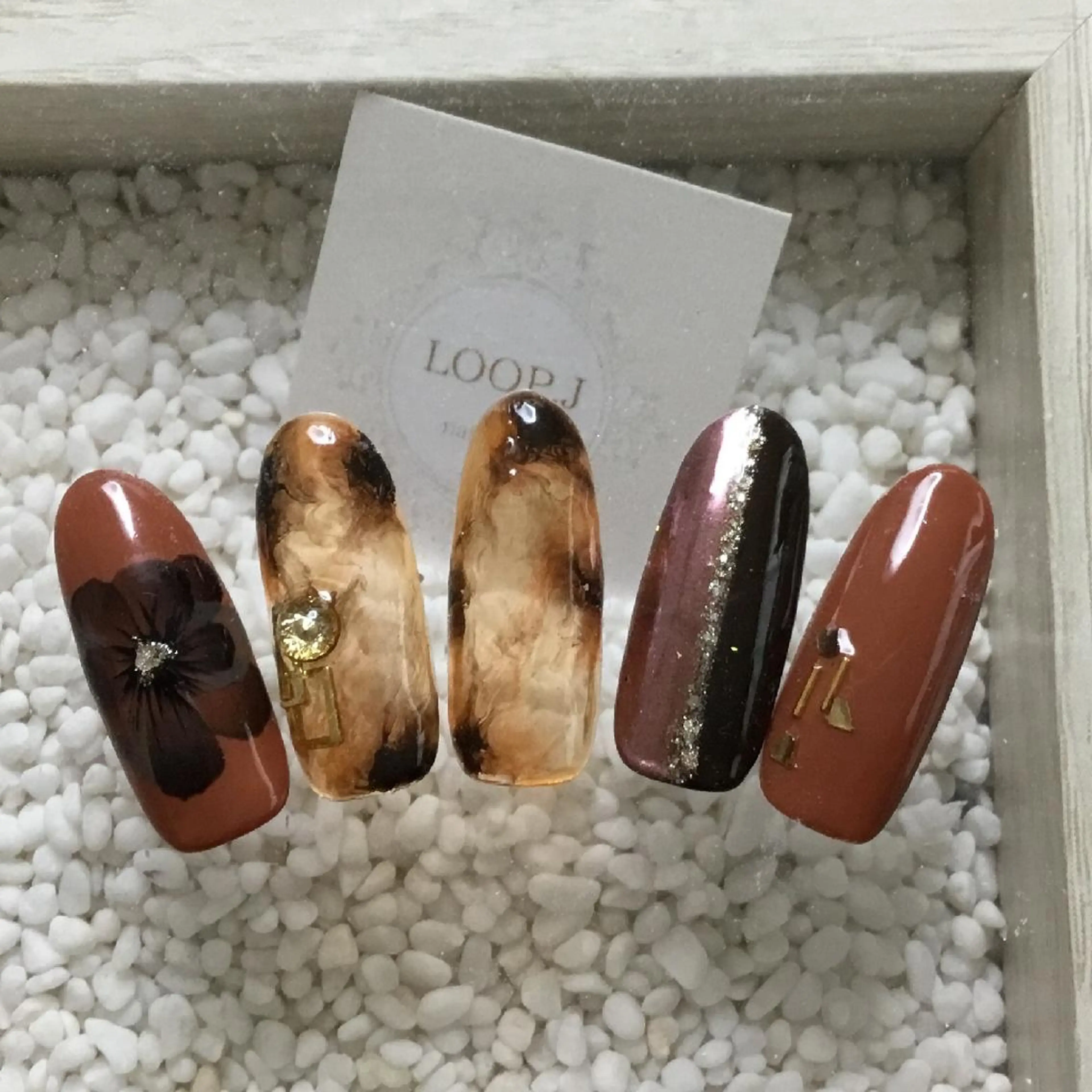 ネイル おおくぼ めぐみのネイルデザイン