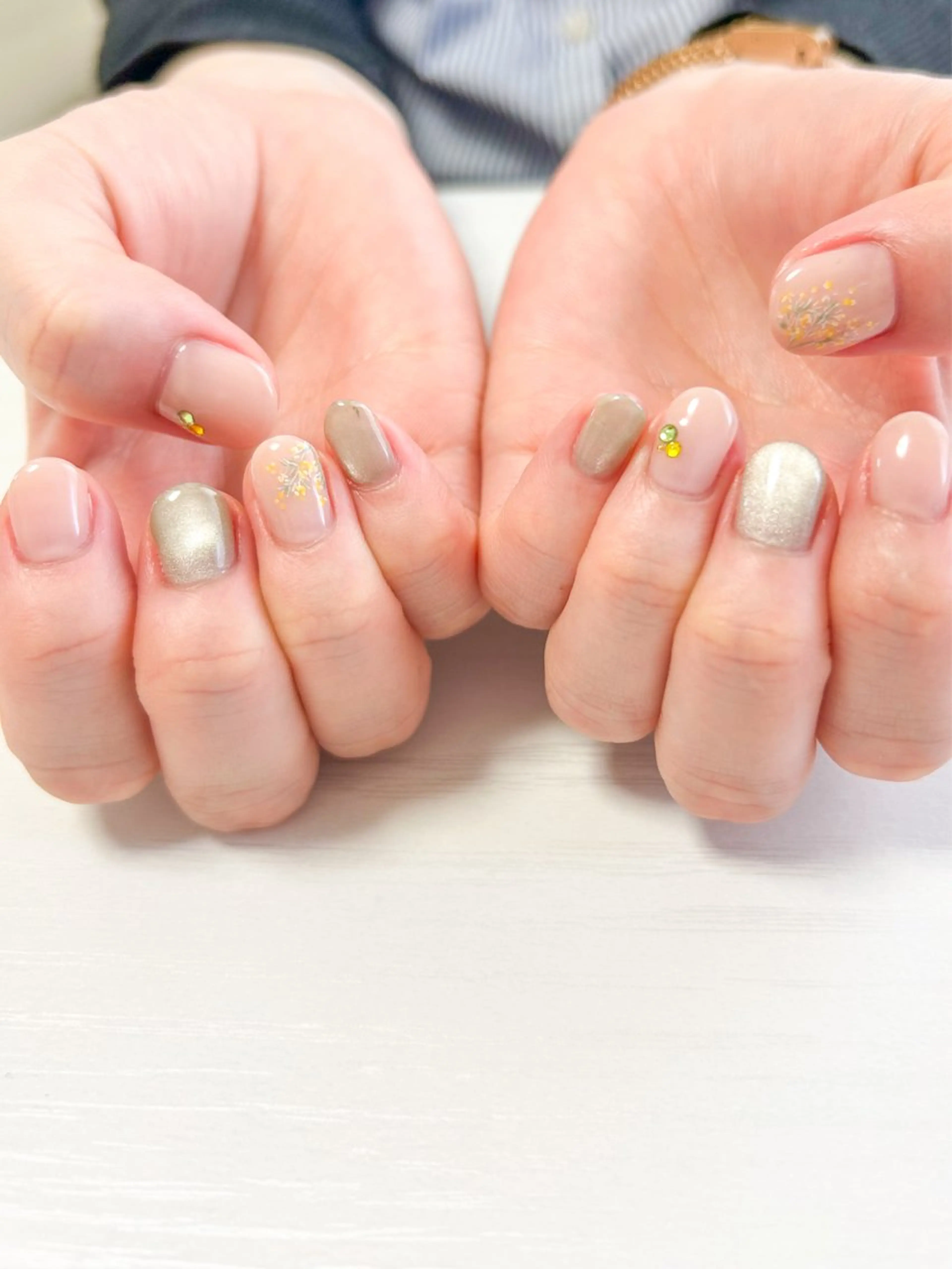 ネイル ハンドネイル Lilly nail オーナーMikuのネイルデザイン