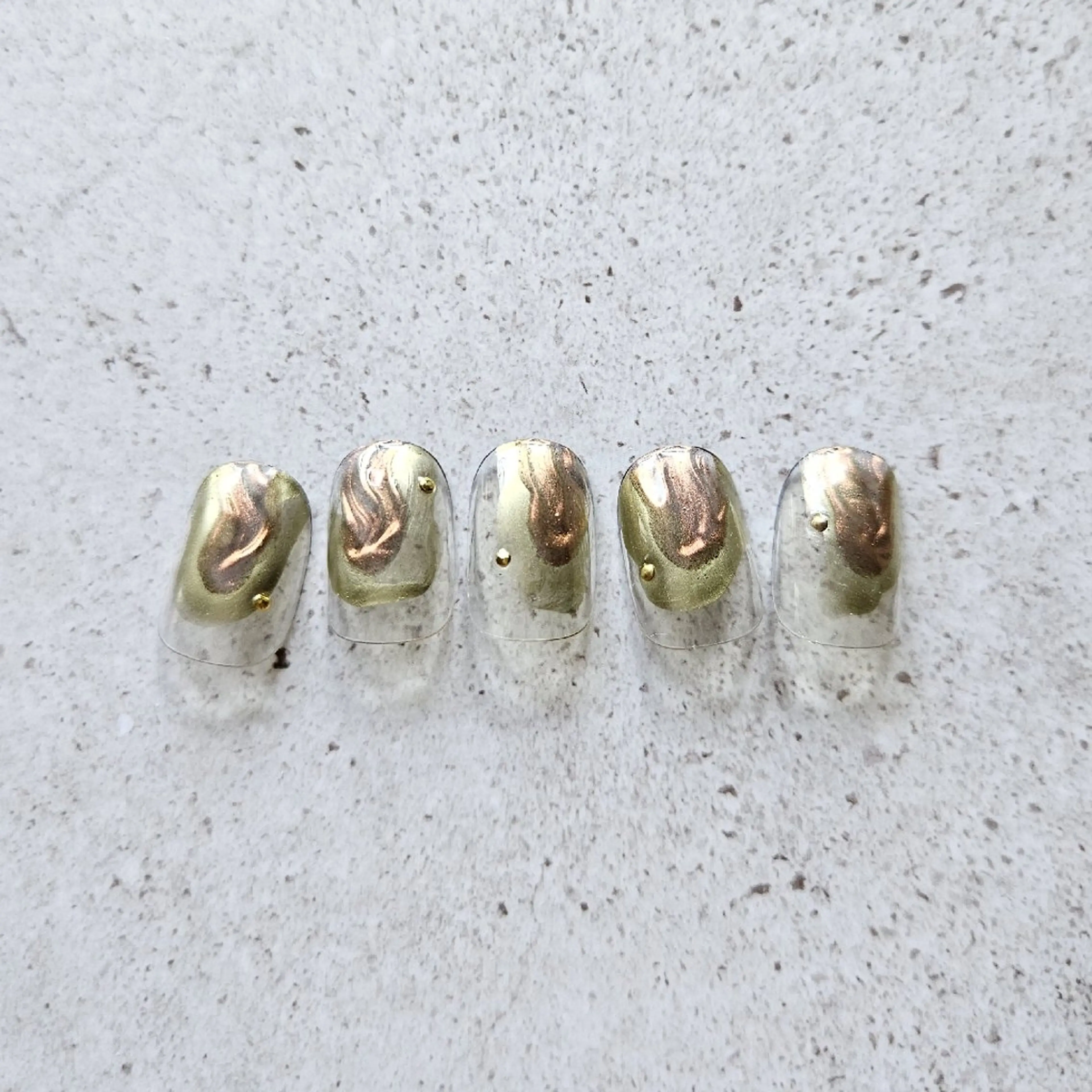 ネイル クリアネイル シンプルネイル ハンドネイル Nailsalon manoのネイルデザイン