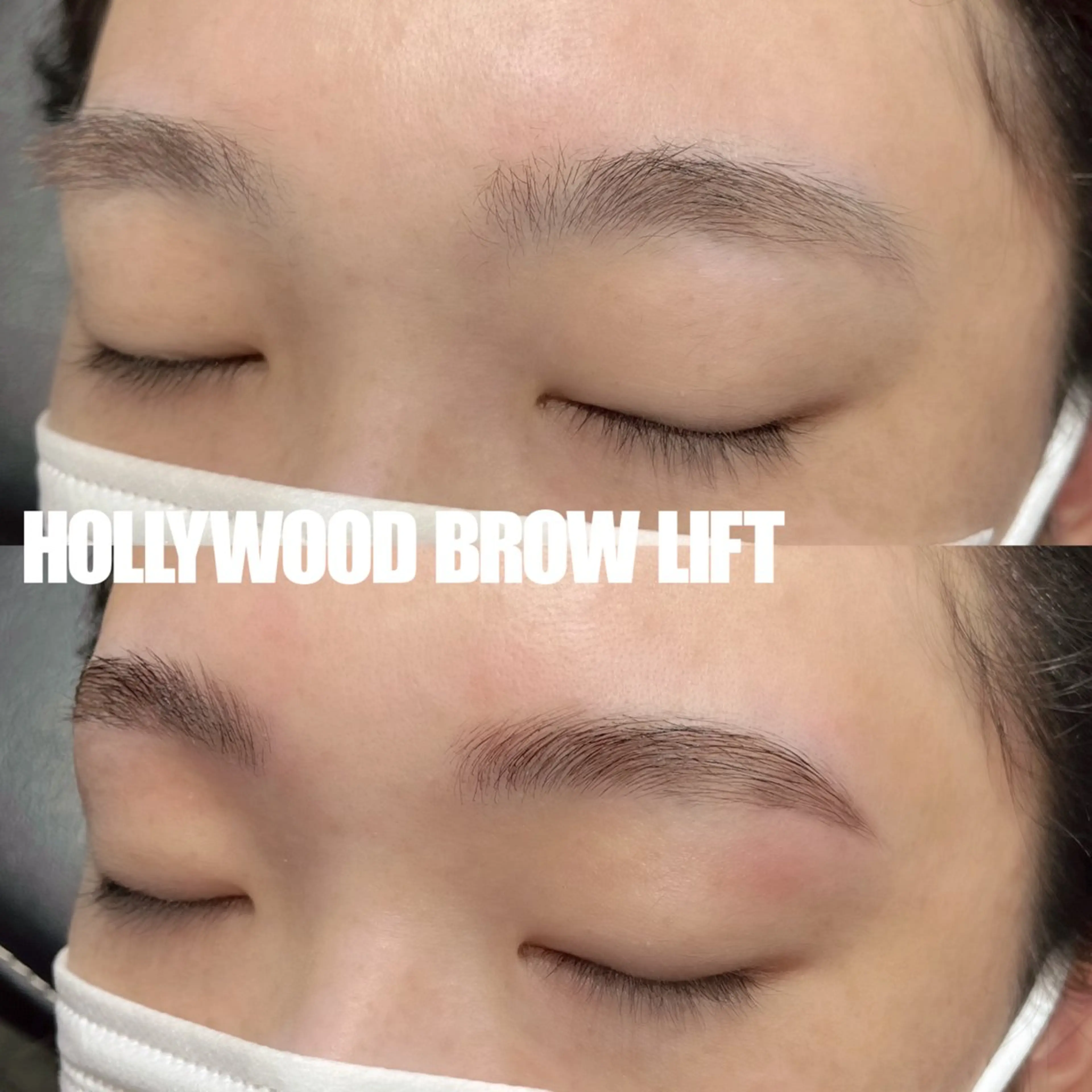 【新規限定】ハリウッドブロウリフト(眉パーマ&眉WAX メイク込)の写真