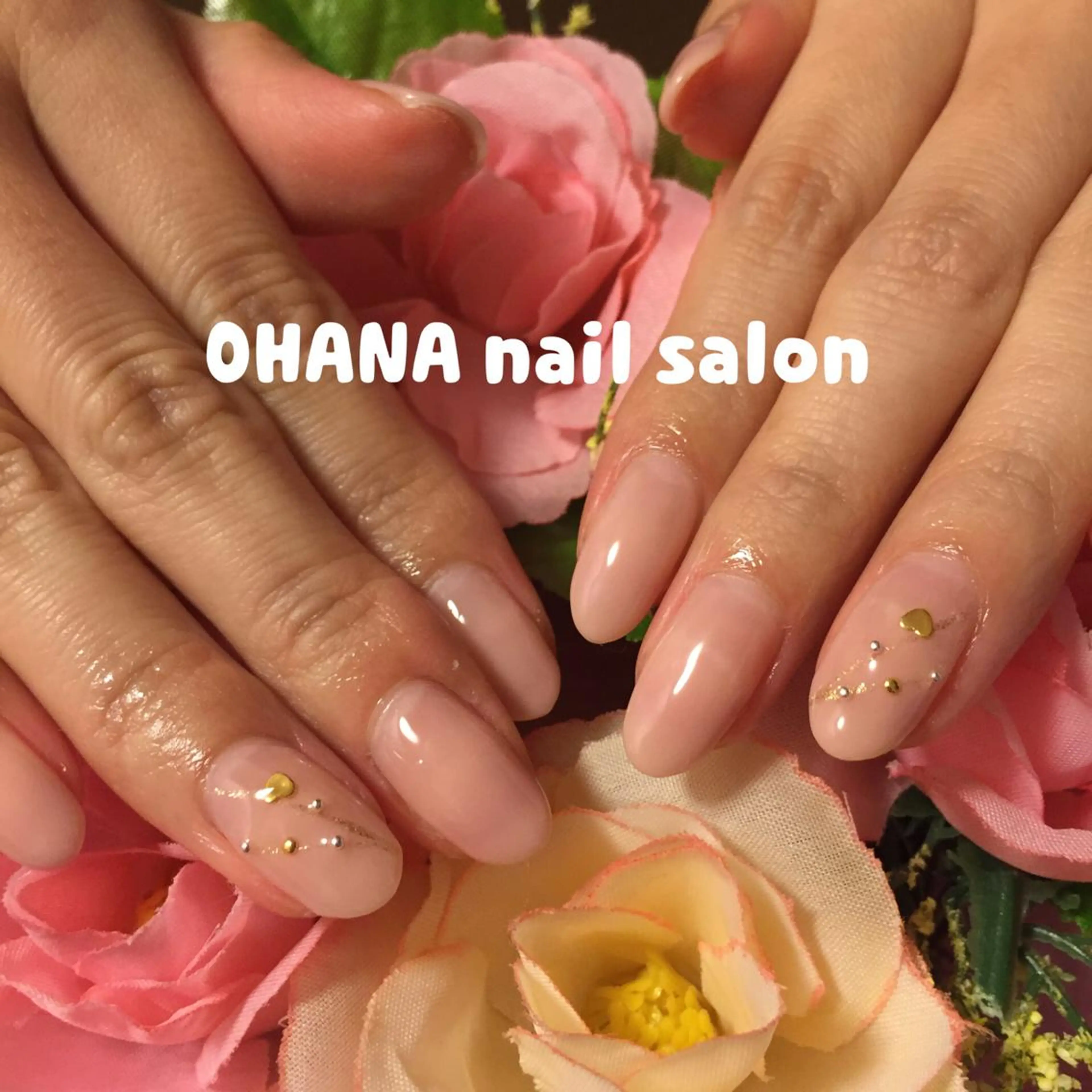 ネイル グラデーション ピンク ピンクベージュ シンプルネイル 那覇🏝️台湾人 ネイリストSHIUのネイルデザイン