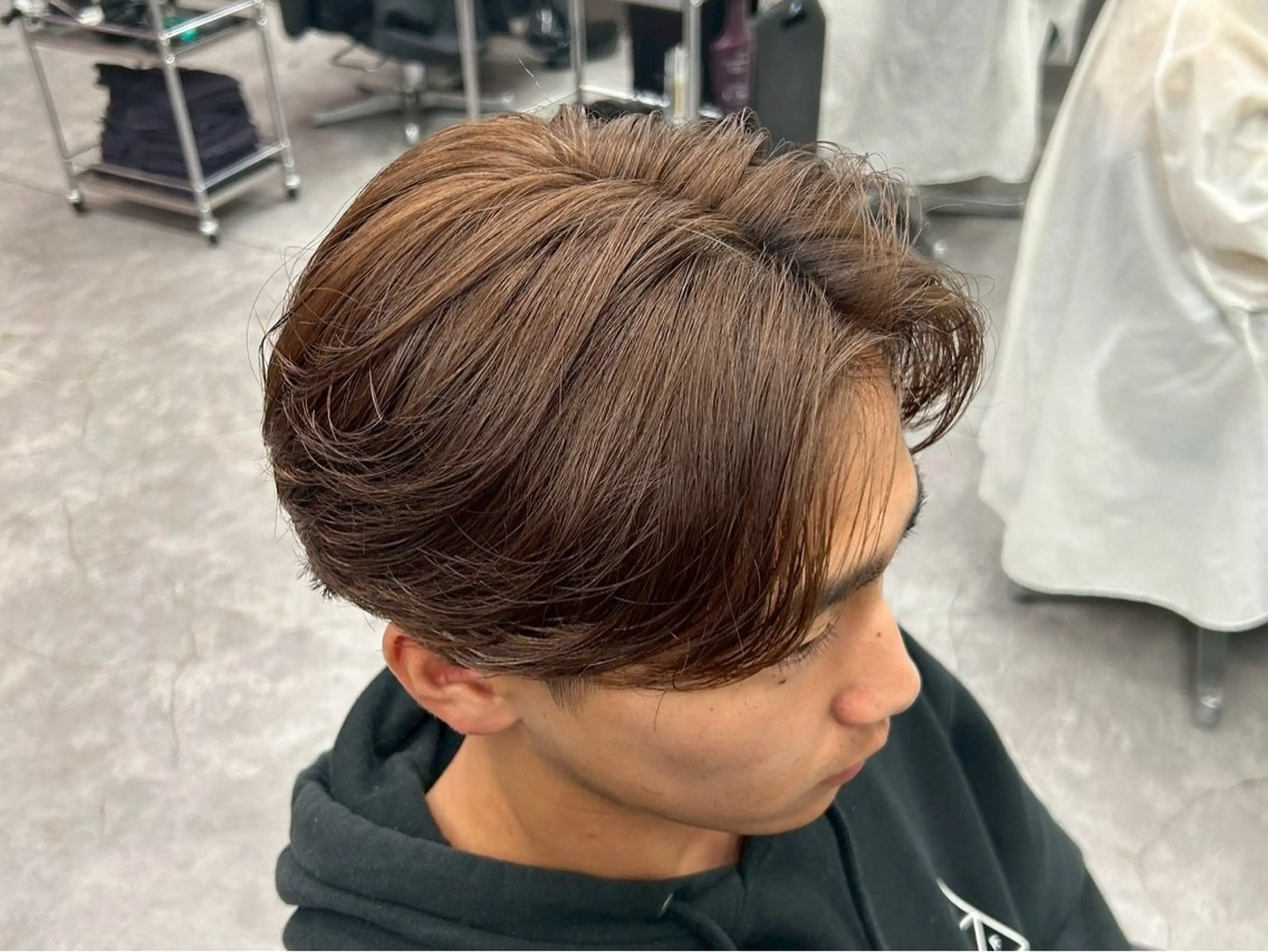 パーマ メンズ メンズ特化✨️ 韓国風パーマ🔥一八のヘアスタイル