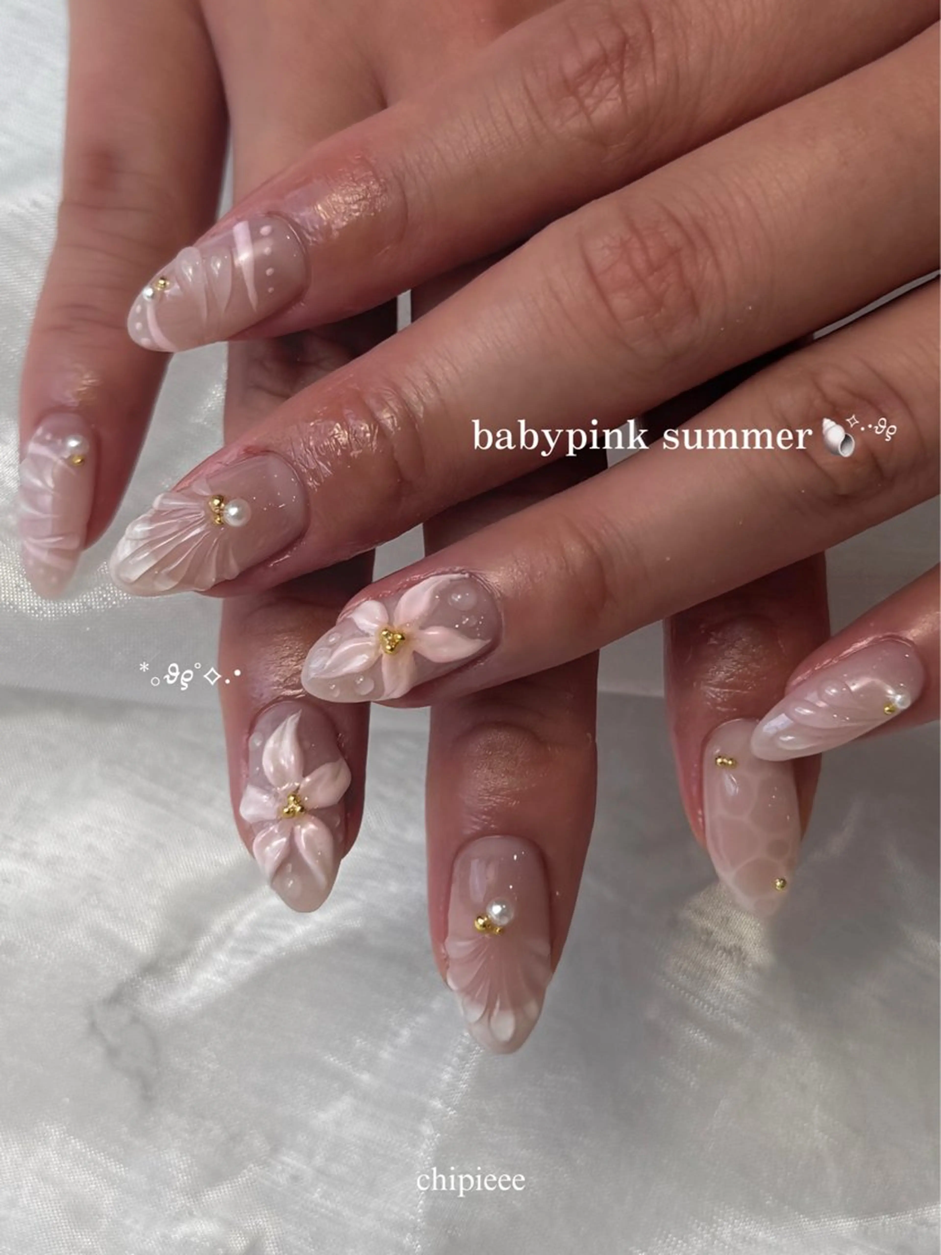 ネイル アートネイル ハンドネイル chipieee kannaのネイルデザイン