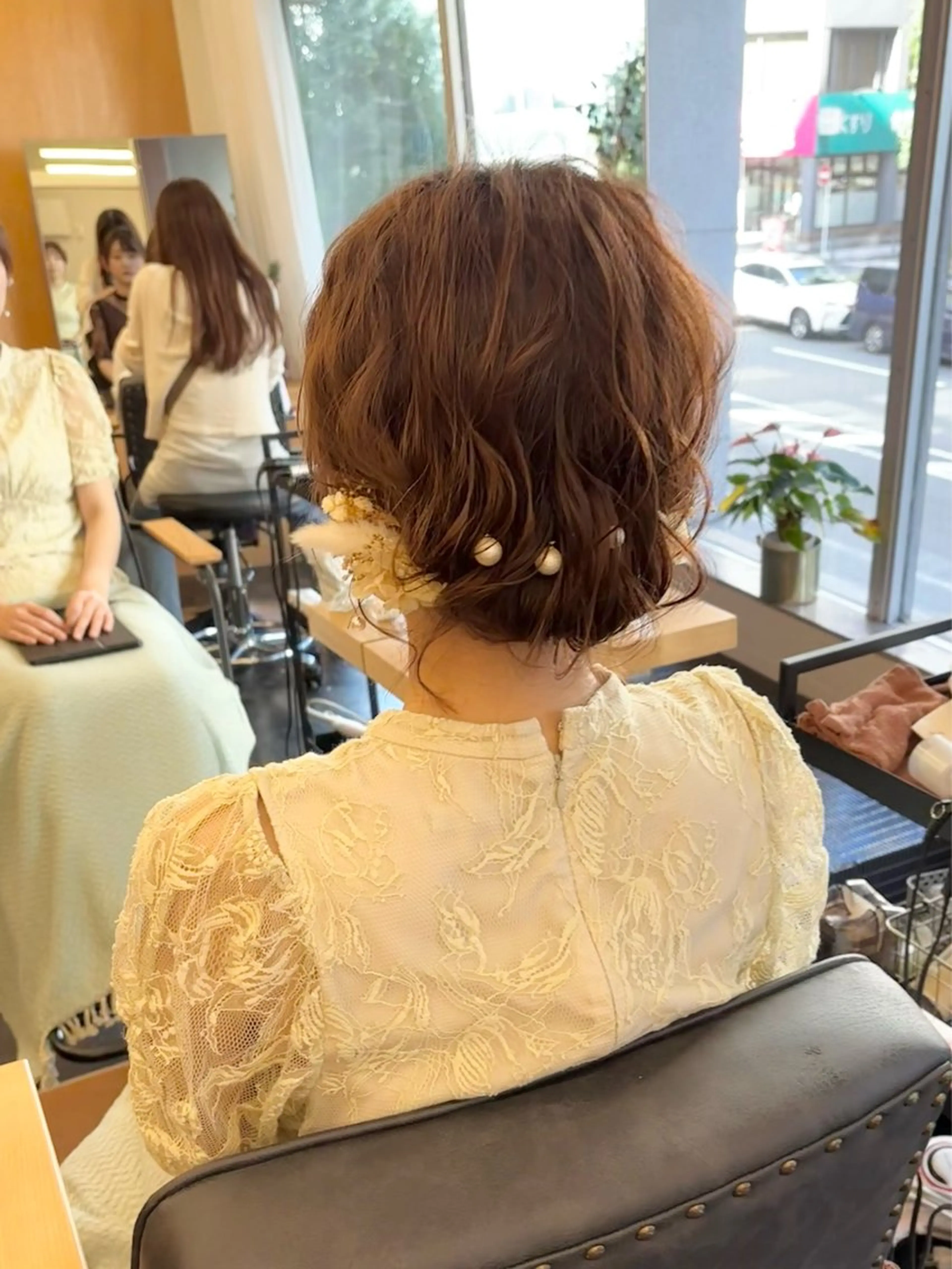 ショート ヘアアレンジ ボブ 武田美空🐇 ボブ/暖色カラー🌷のヘアスタイル