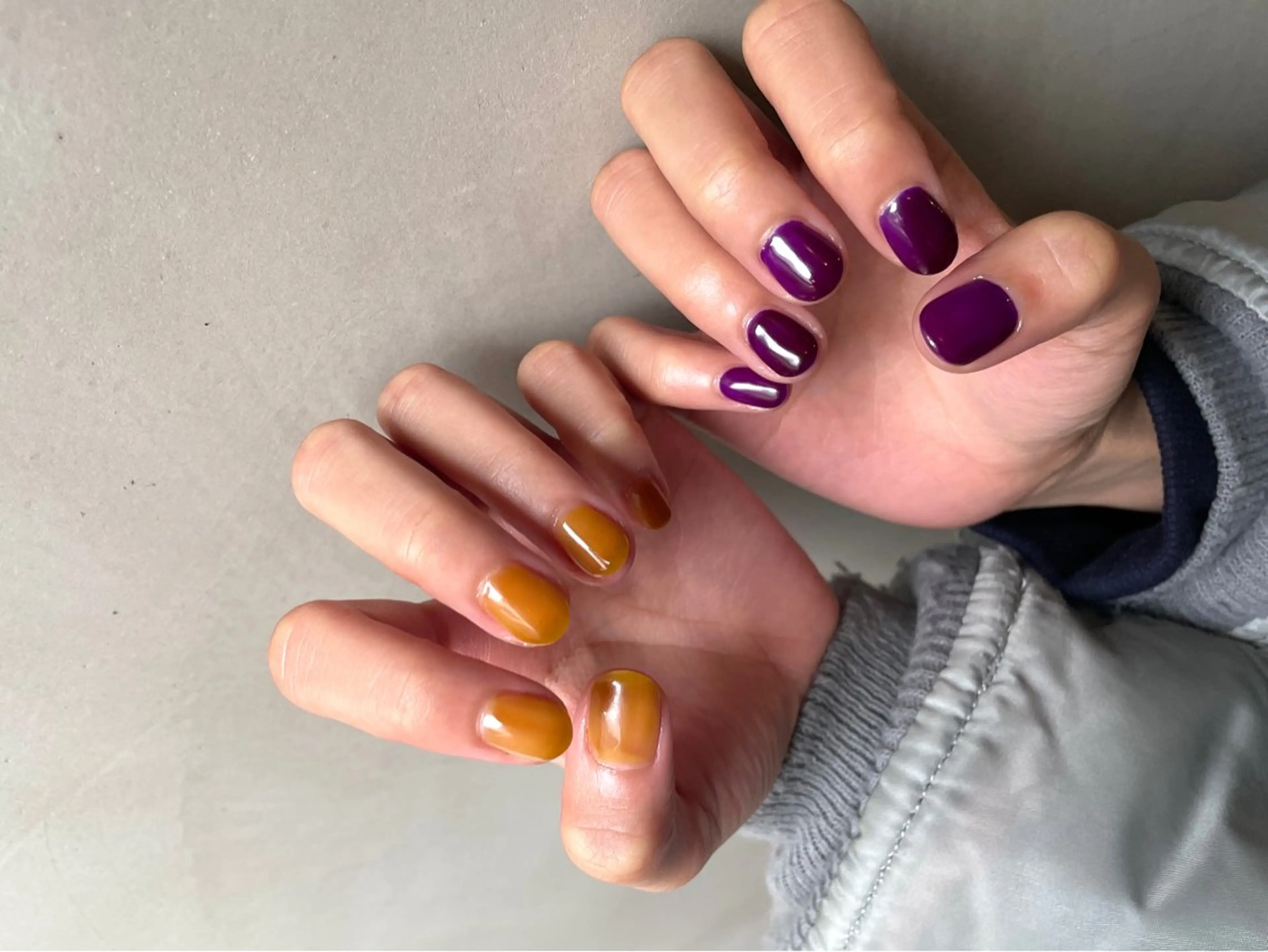 ネイル ジェルネイル ニュアンスネイル ワンカラーネイル シンプルネイル ハンドネイル sususu駒澤大学 Azusaのネイルデザイン