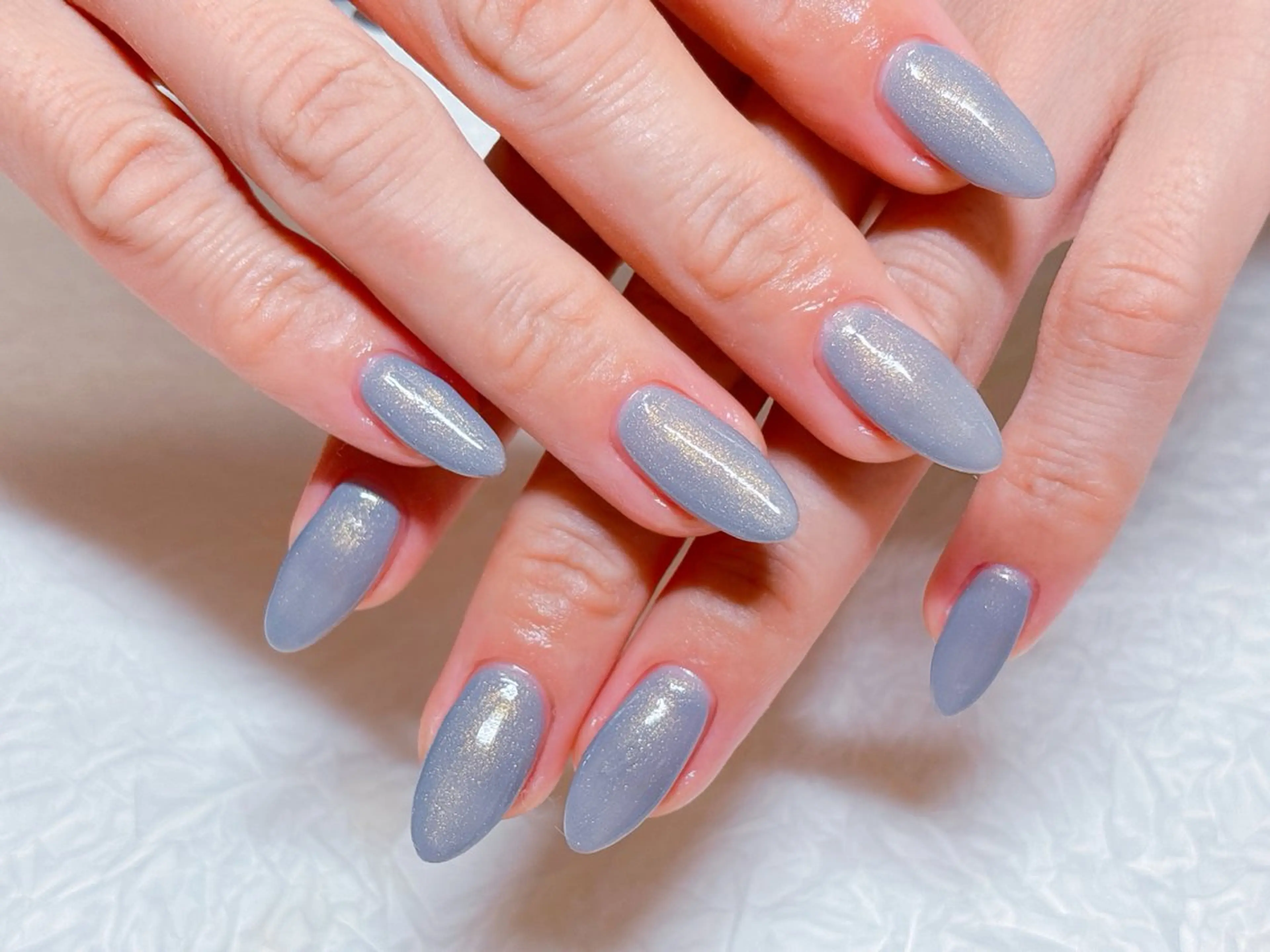 ネイル アートネイル オーロラネイル チークネイル フラッシュネイル フットネイル ゆ か_Nails💫のネイルデザイン
