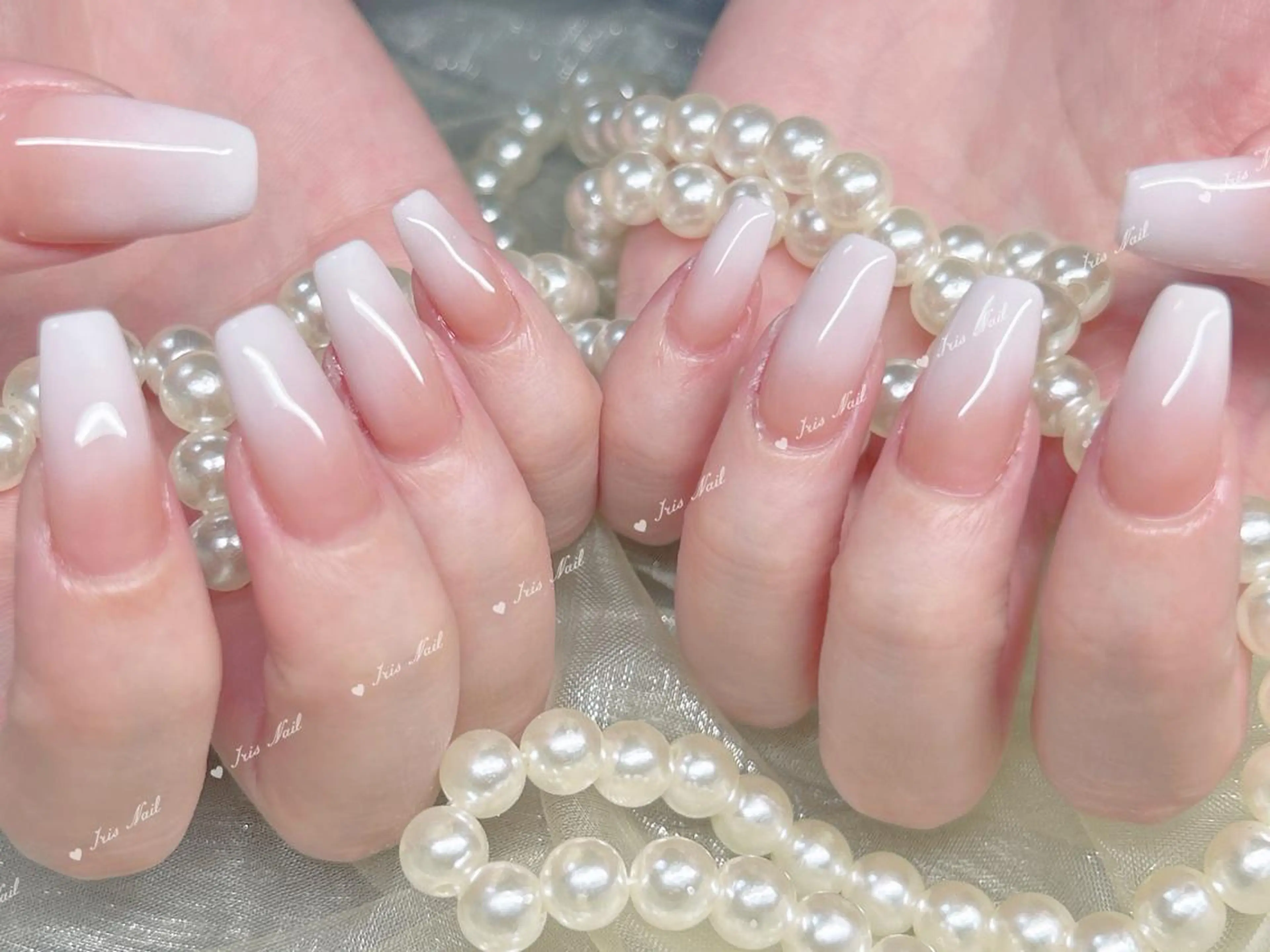 ネイル アートネイル チークネイル フレンチネイル ジェルネイル ホログラムネイル ハンドネイル OoAmi_ Nailのネイルデザイン