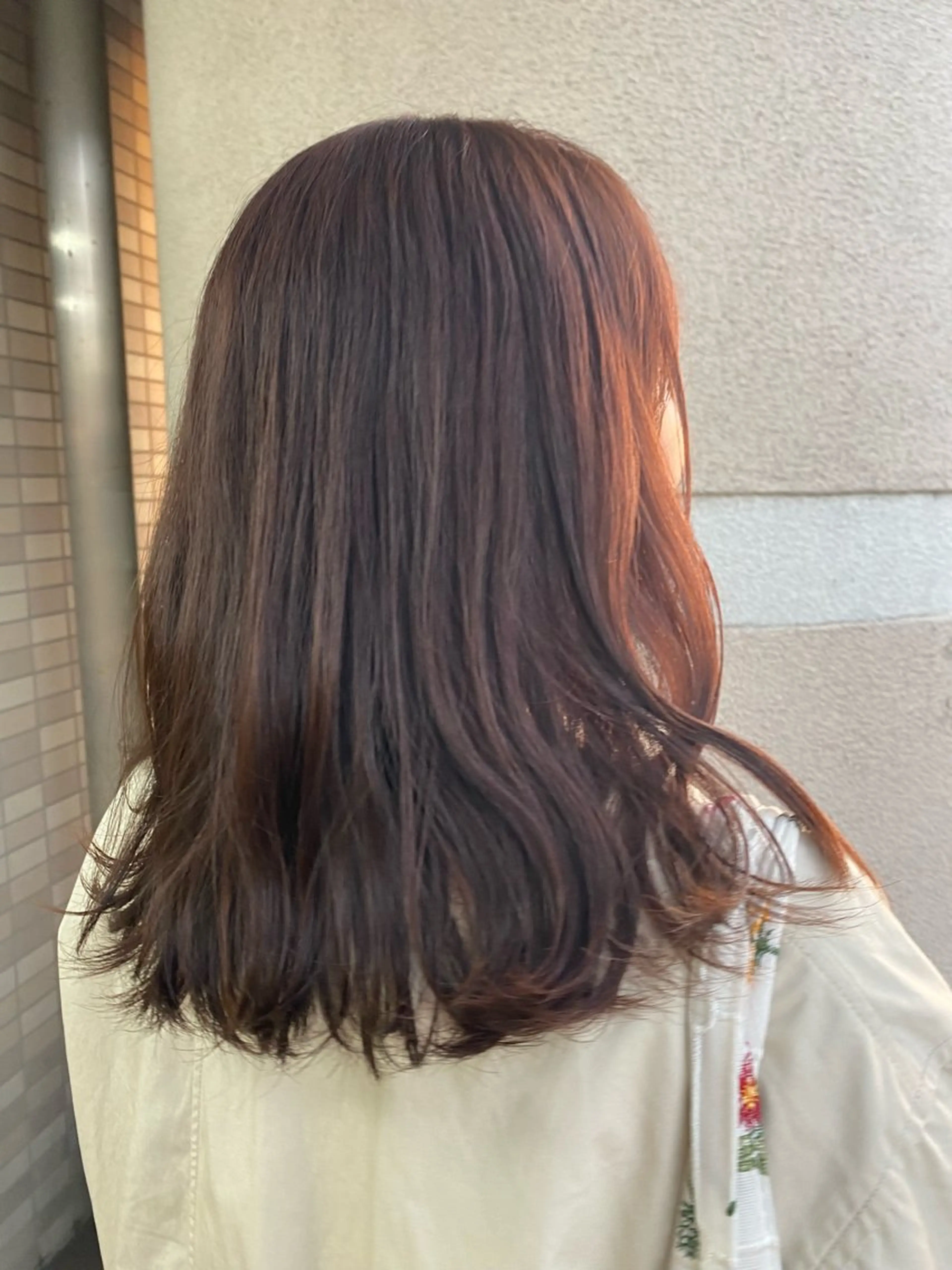 セミロング ヘアカラー トリートメント 月野涼風 /レイヤーカットのヘアスタイル