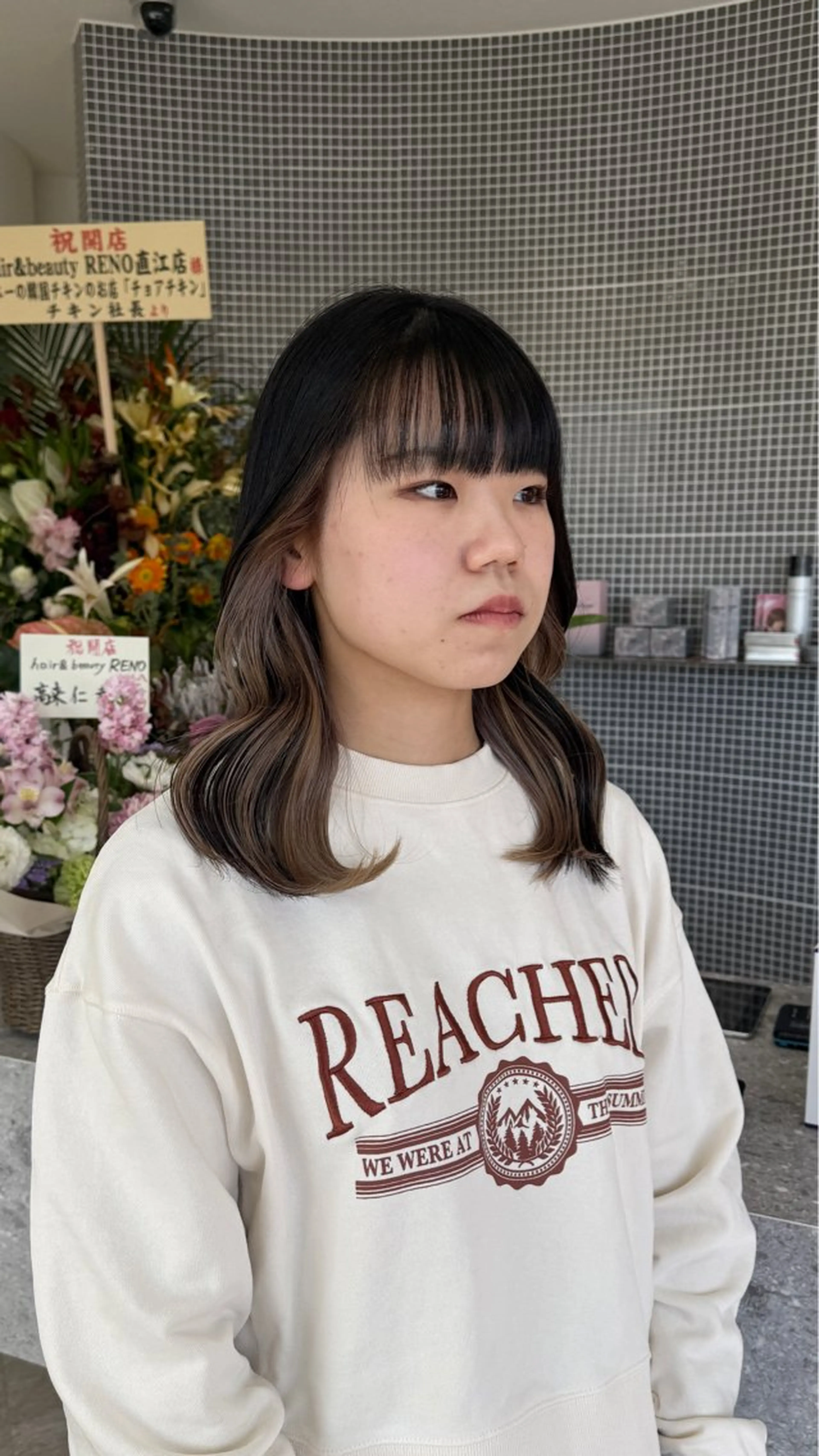 ミディアム hair&beauty RENO直江店所属・大友 千春のヘアスタイル