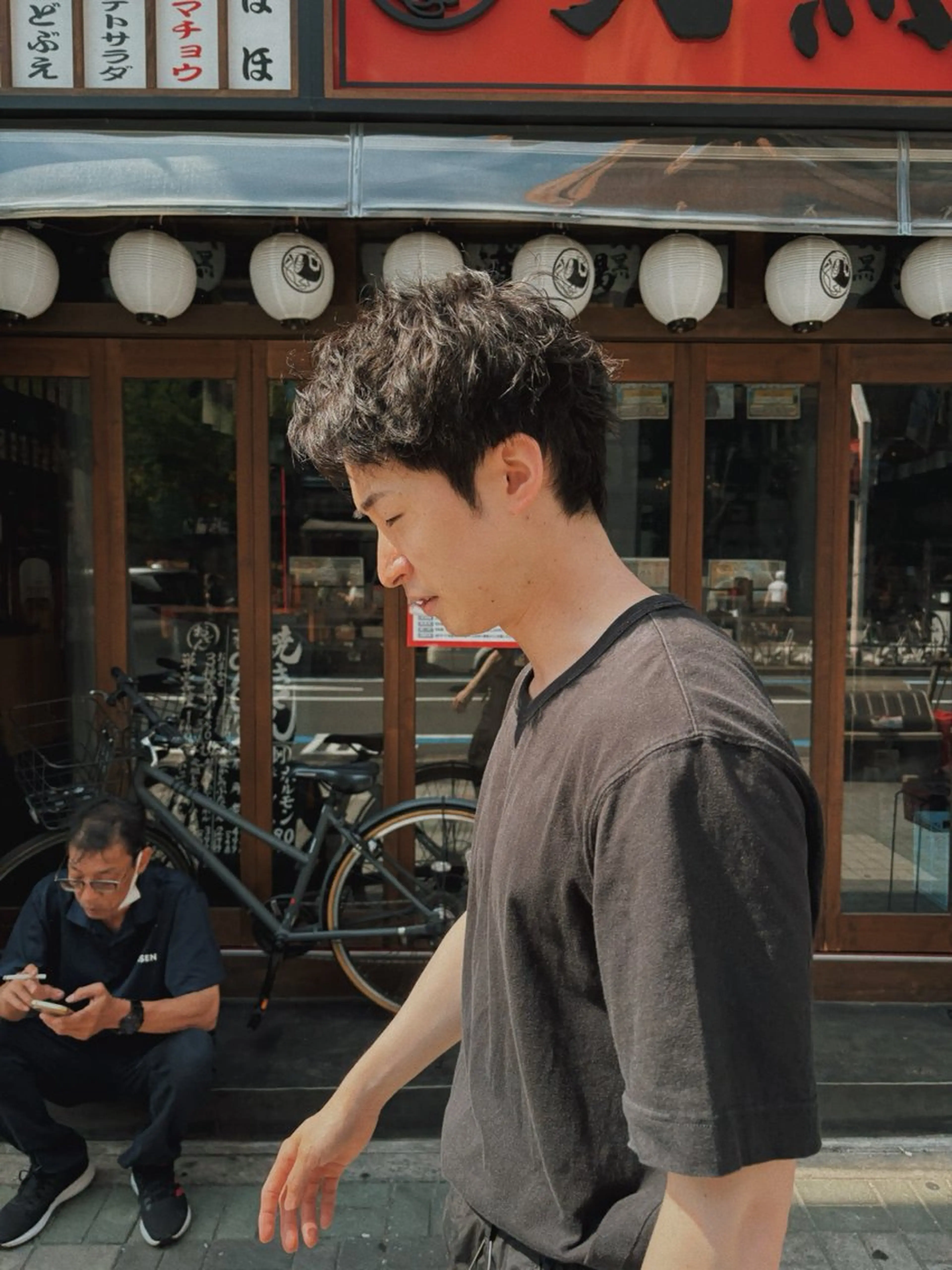 パーマ メンズ カット パーマ メンズパーマ/メンズ カット 田中気理真のヘアスタイル