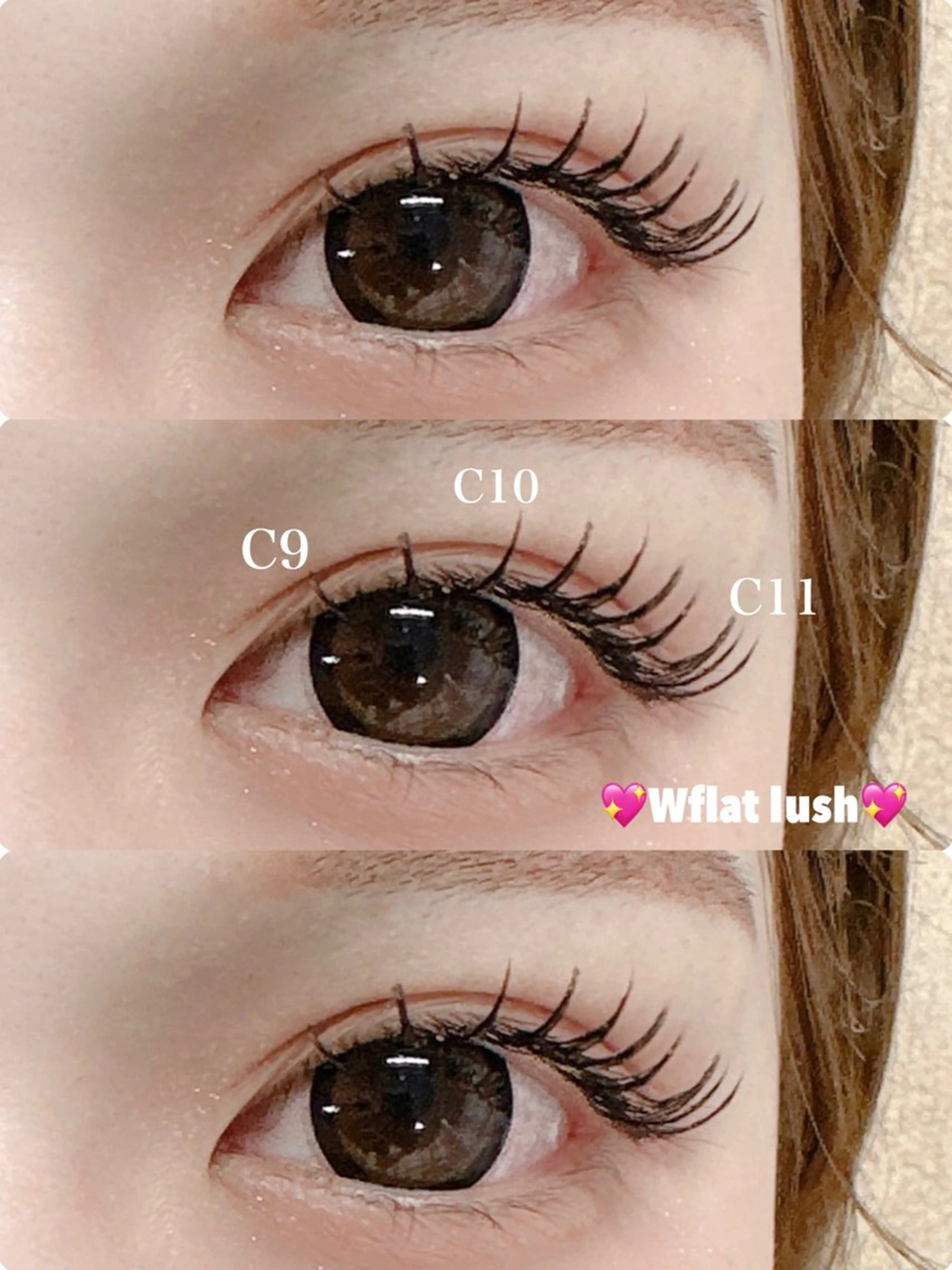 マツエク・マツパ shucre名駅 💘YUNA💘のマツエク・マツパデザイン