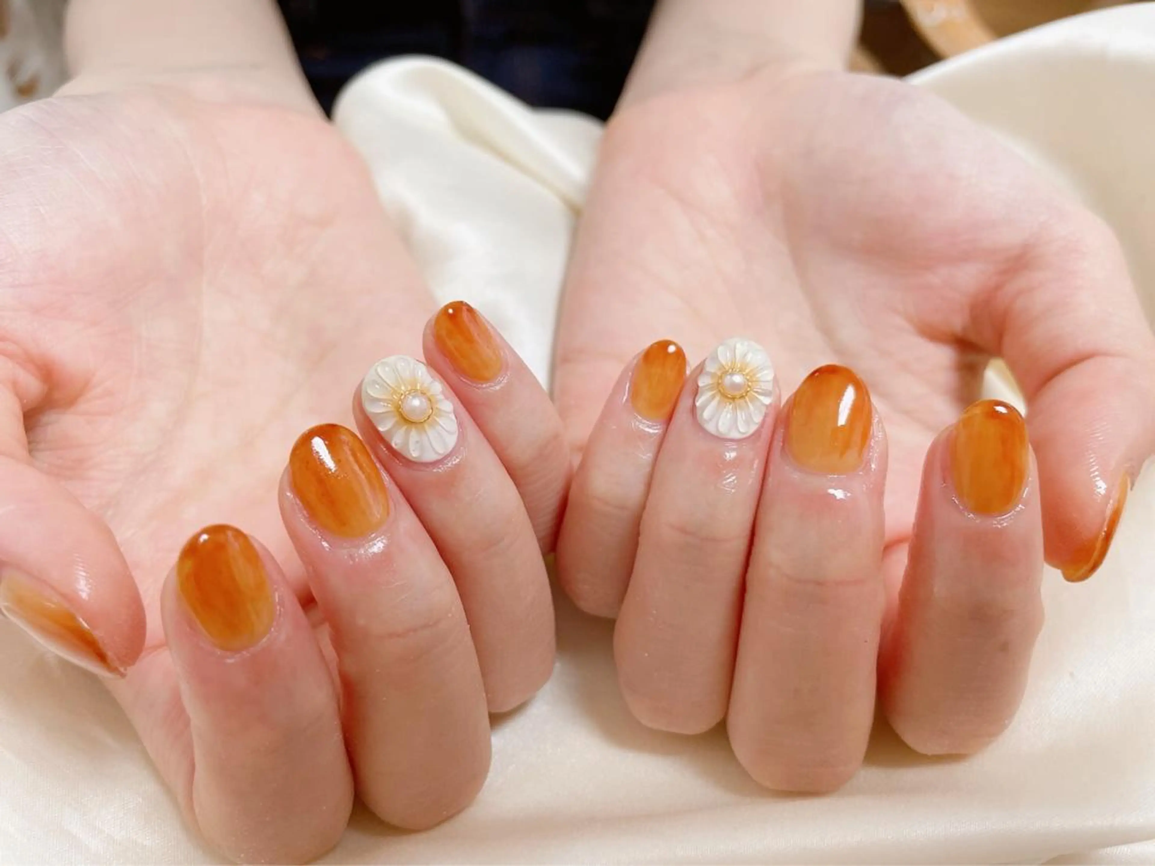 ネイル ぷっくりネイル ハンドネイル kiki nail 二子玉川のネイルデザイン