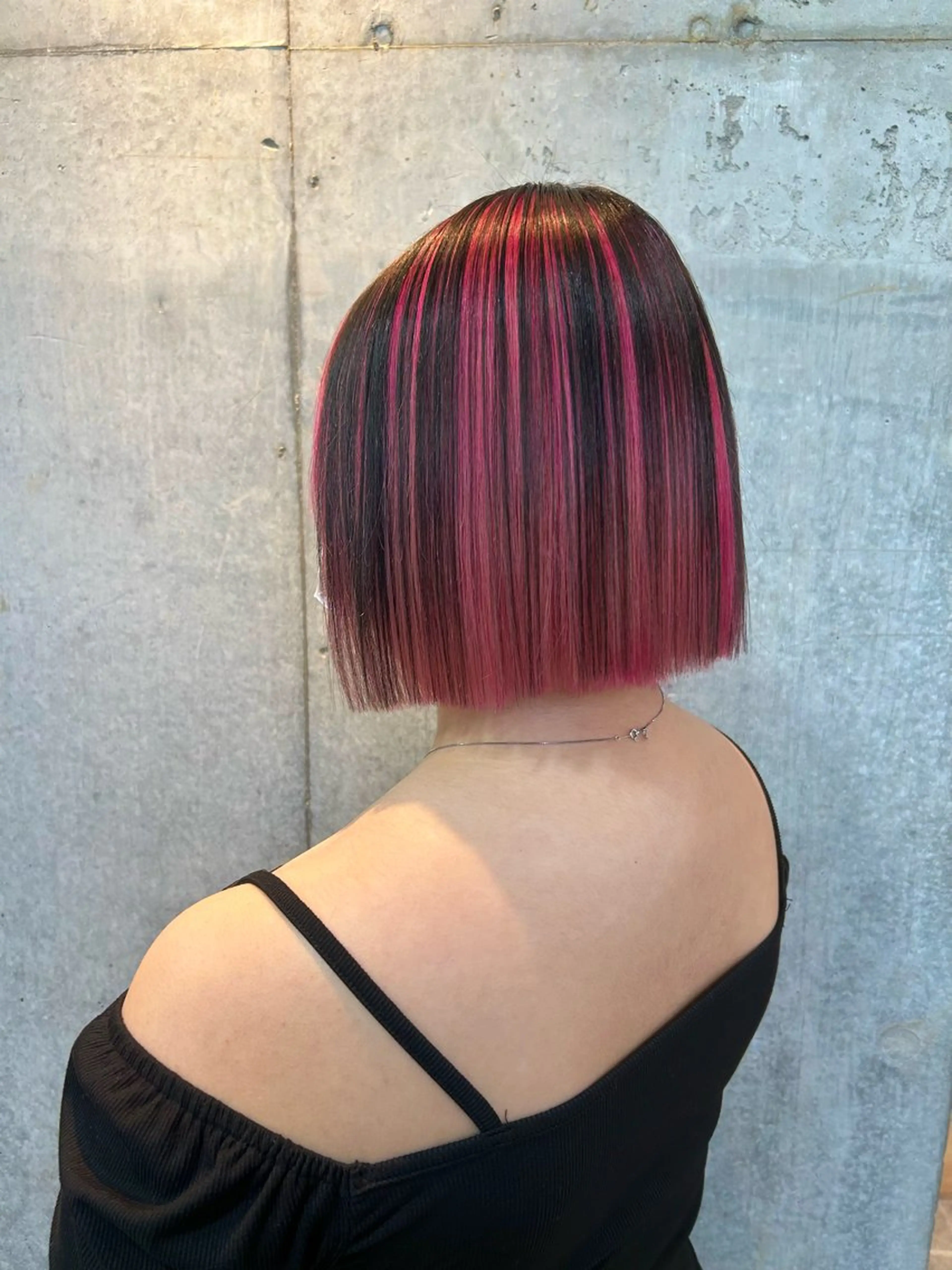 ミディアム カラー カット ヘアカラー トリートメント KOTOMI .のヘアスタイル