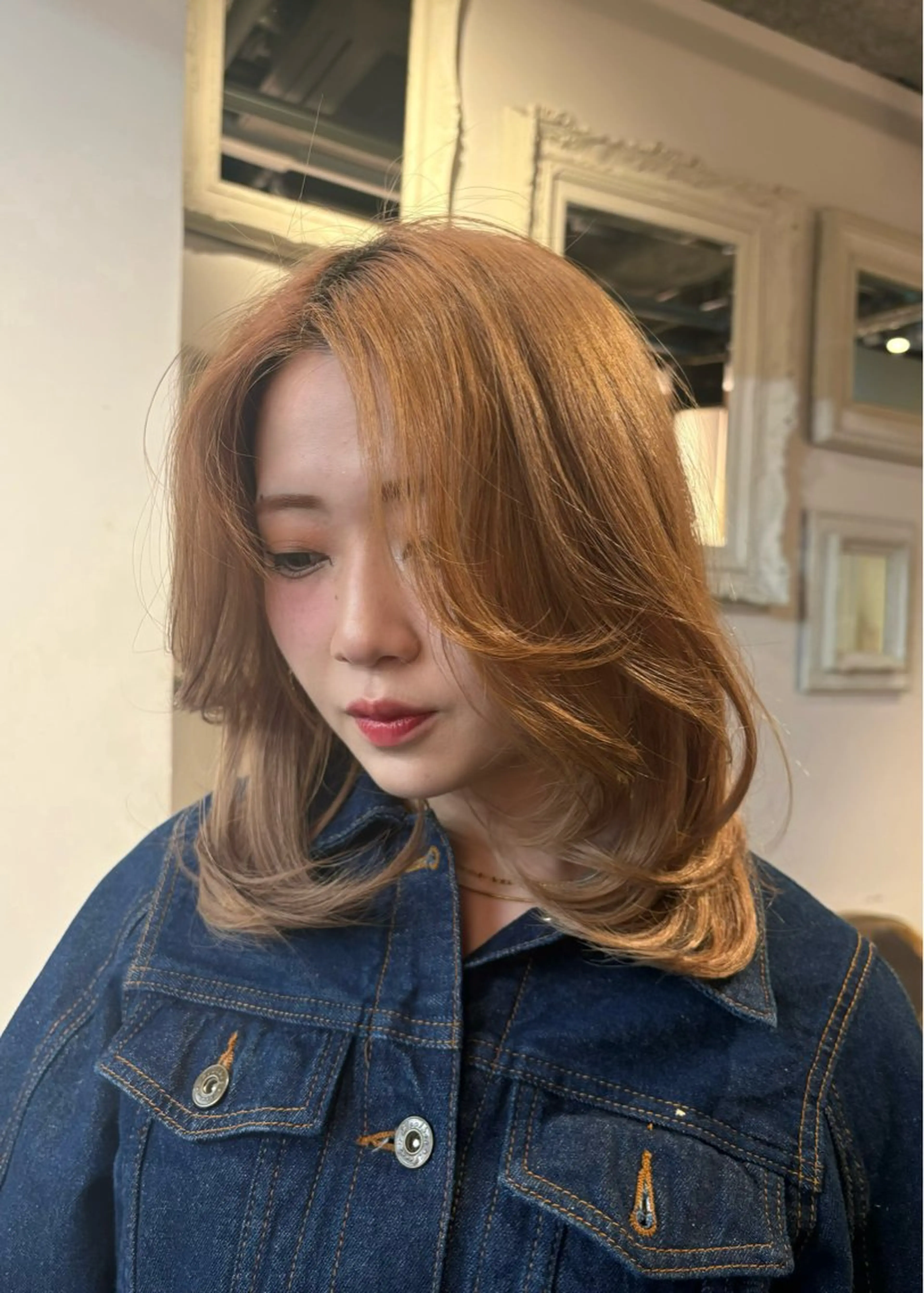 ミディアム bloc japon所属・Shiena/ モテ愛されのヘアスタイル