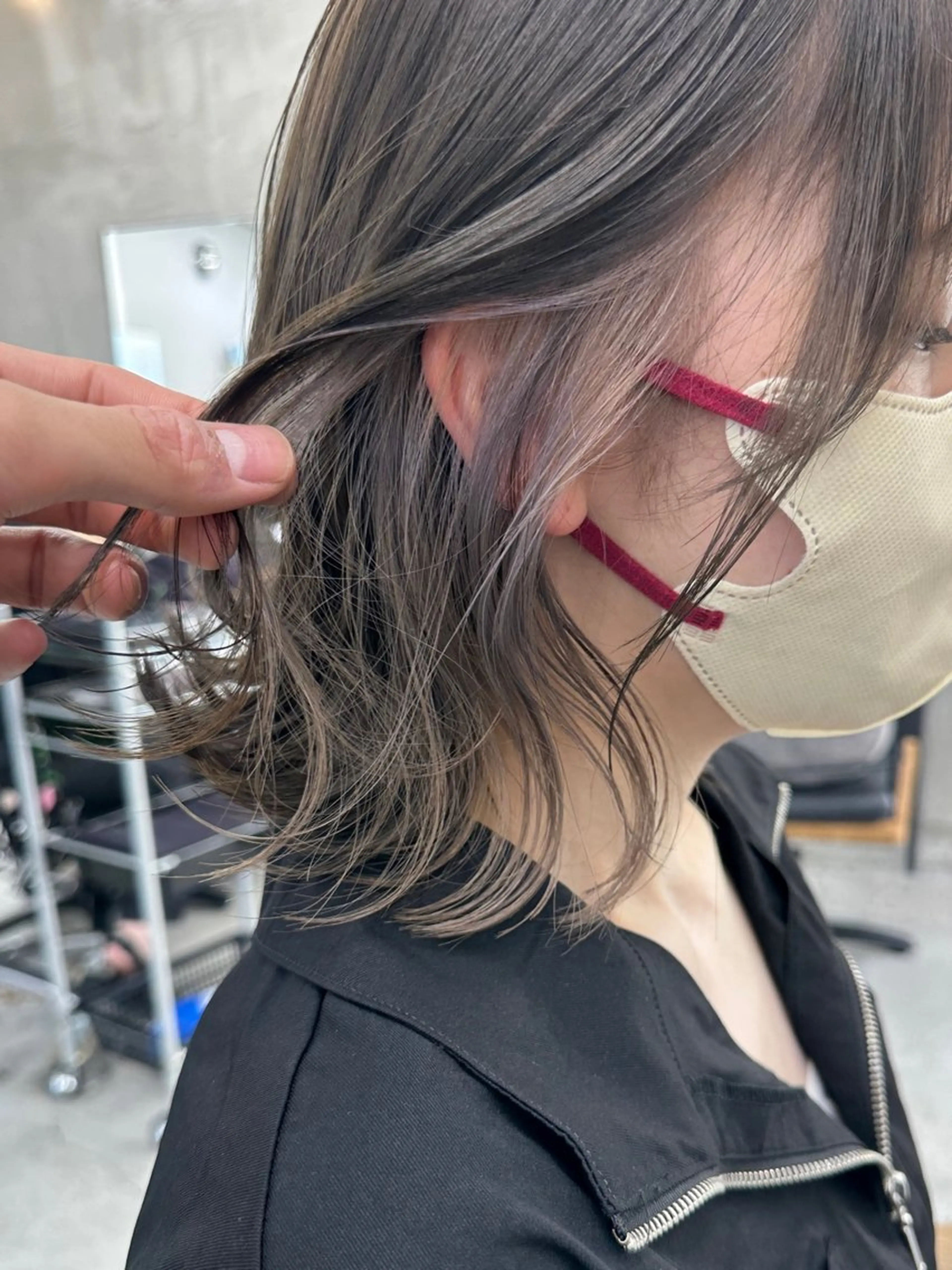 カラー カット ヘアカラー トリートメント ブリーチダブルカラー 【koide】のヘアスタイル