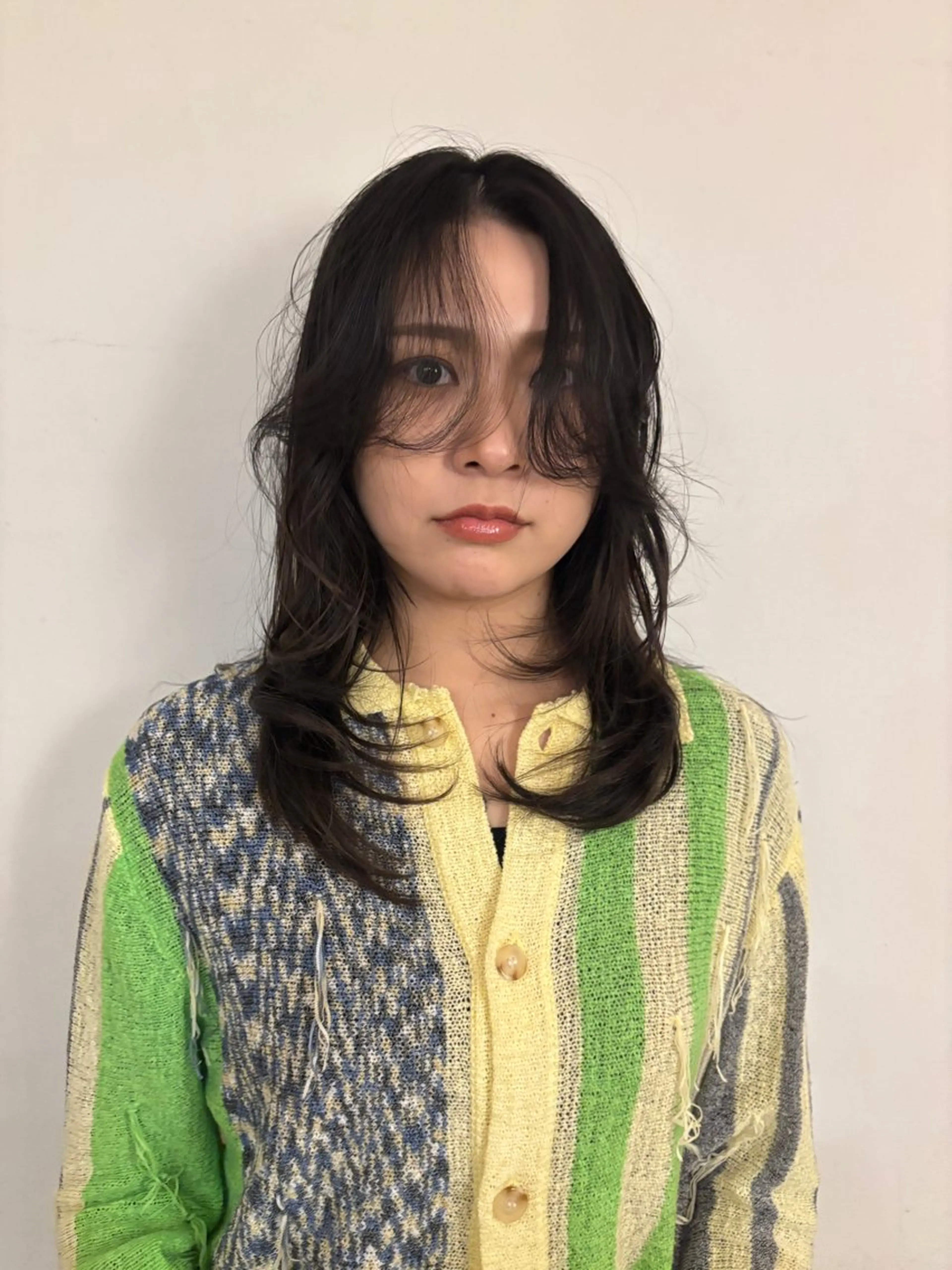 セミロング カット トリートメント saya/似合わせ /透明感カラーのヘアスタイル