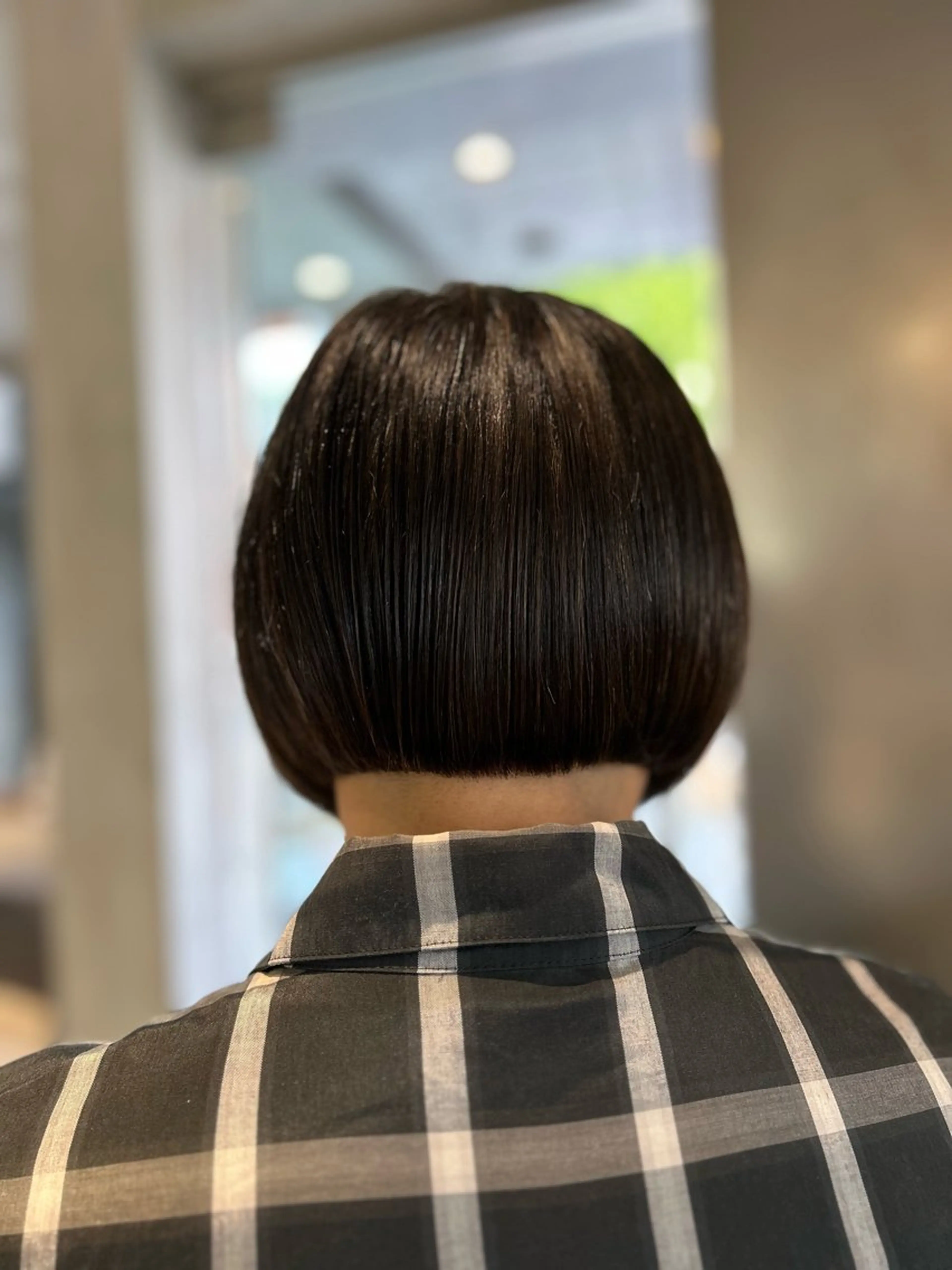 ショート ボブ 馬場 菜乃夏のヘアスタイル