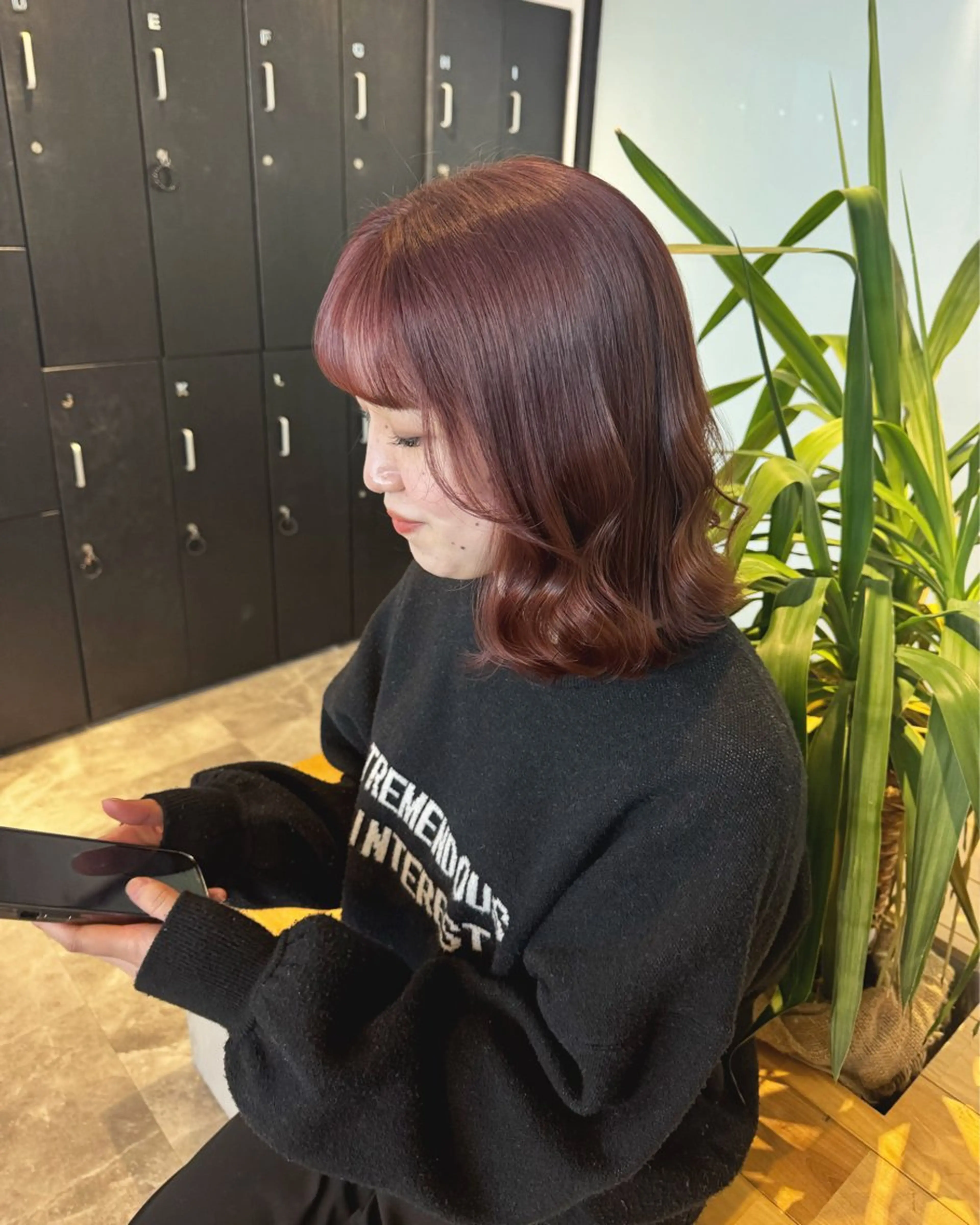 ミディアム 蓮田 好良のヘアスタイル