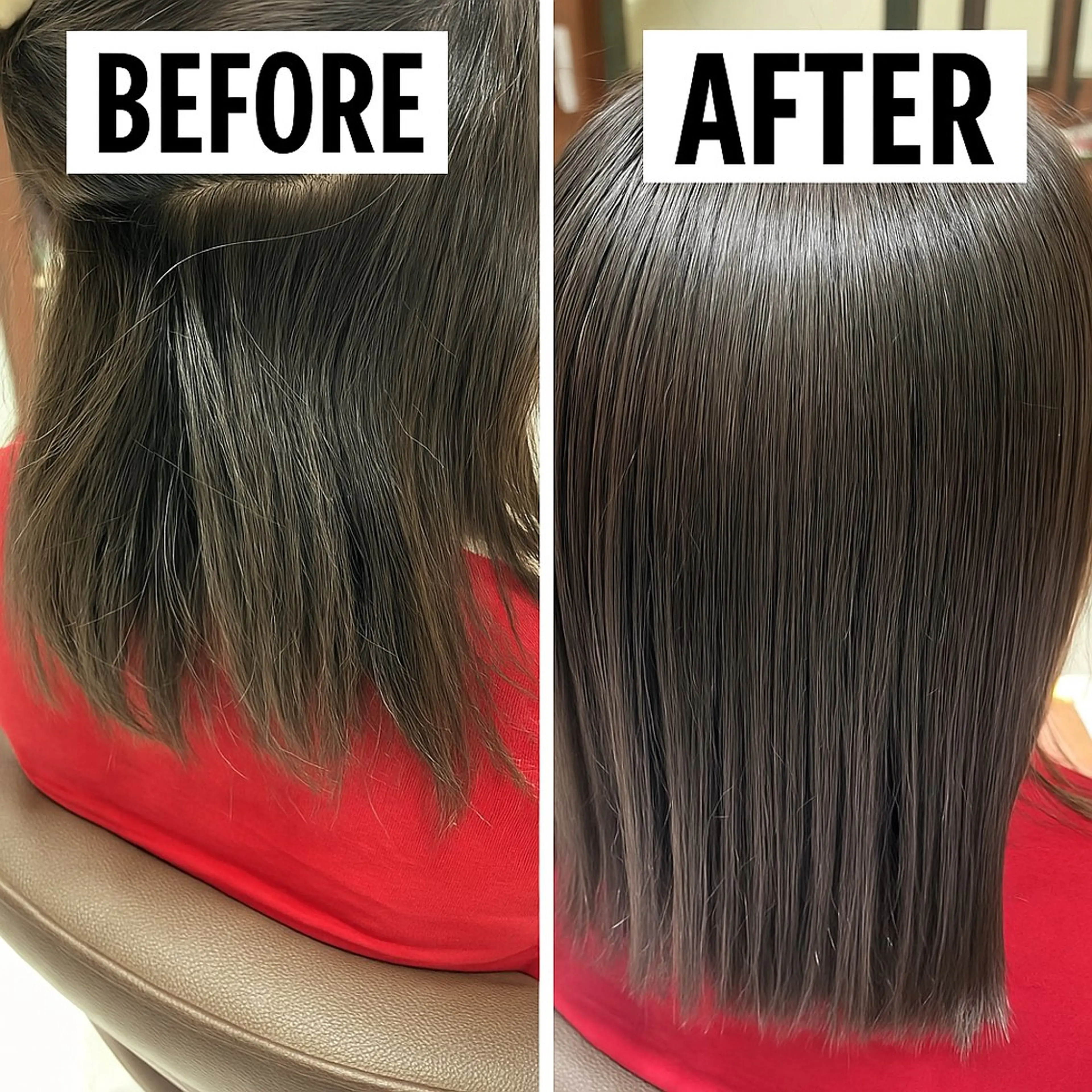 セミロング 縮毛矯正 縮毛矯正 ZENKO立川高島屋S.C所属・岩崎 唯人のヘアスタイル