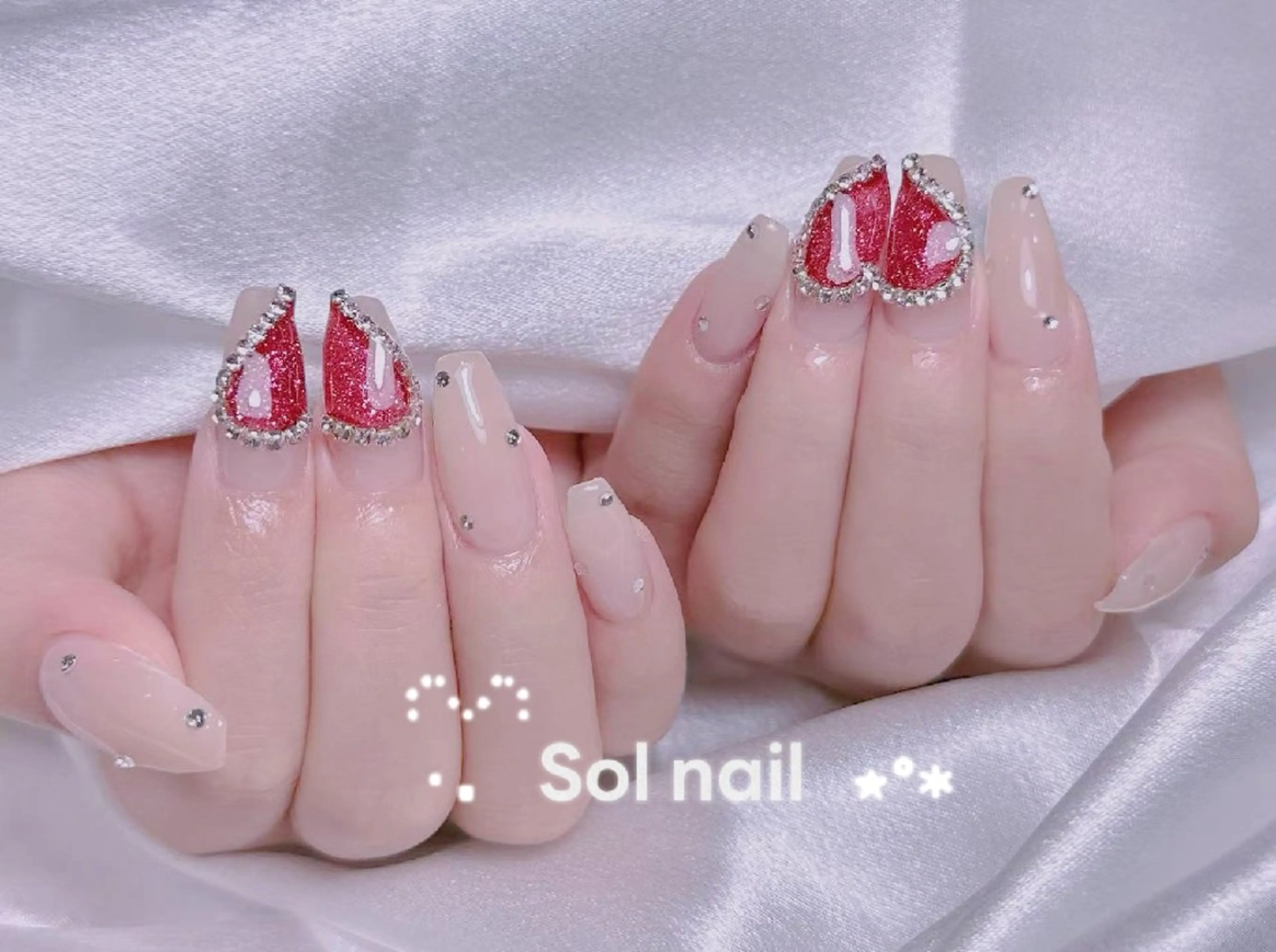 ネイル ハンドネイル パラジェル＆フィルイン取り扱いサロンSol Nail所属・Sol Nail ミネのネイルデザイン