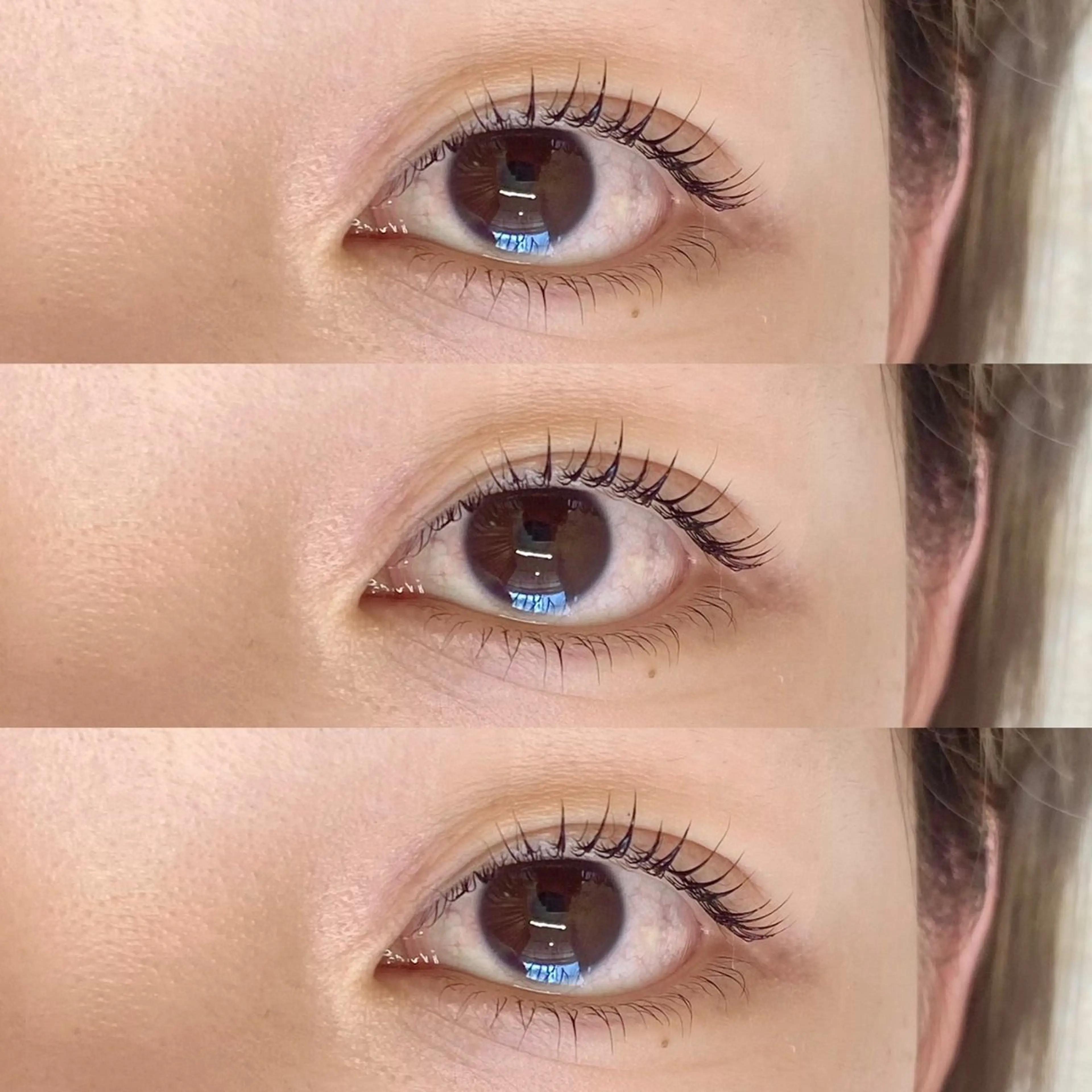 マツエク・マツパ 束感まつ毛 下まつげエクステ マツパ meg .のマツエク・マツパデザイン