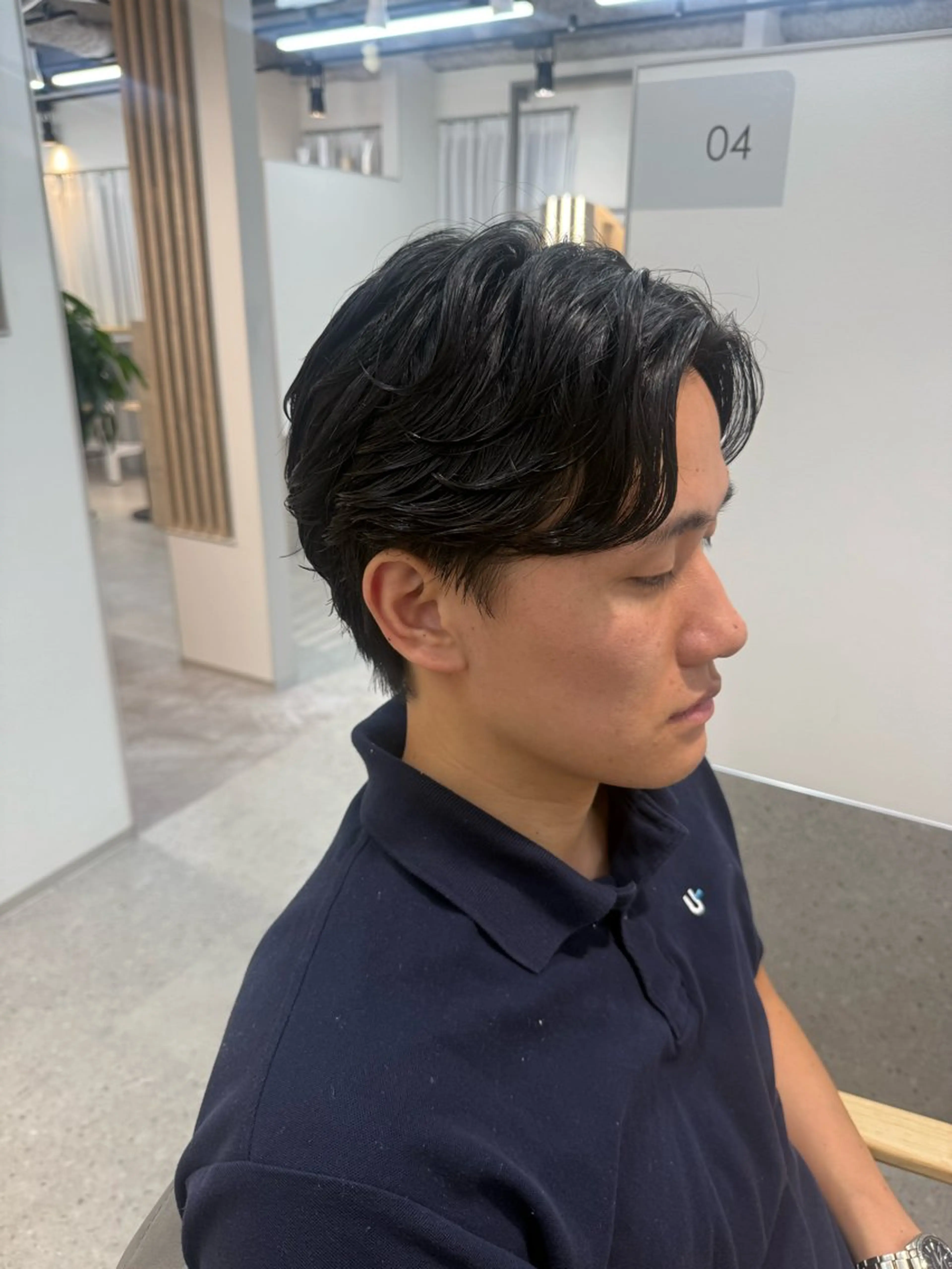 パーマ メンズ メンズパーマ ニュアンスパーマ 川﨑 未稀のヘアスタイル