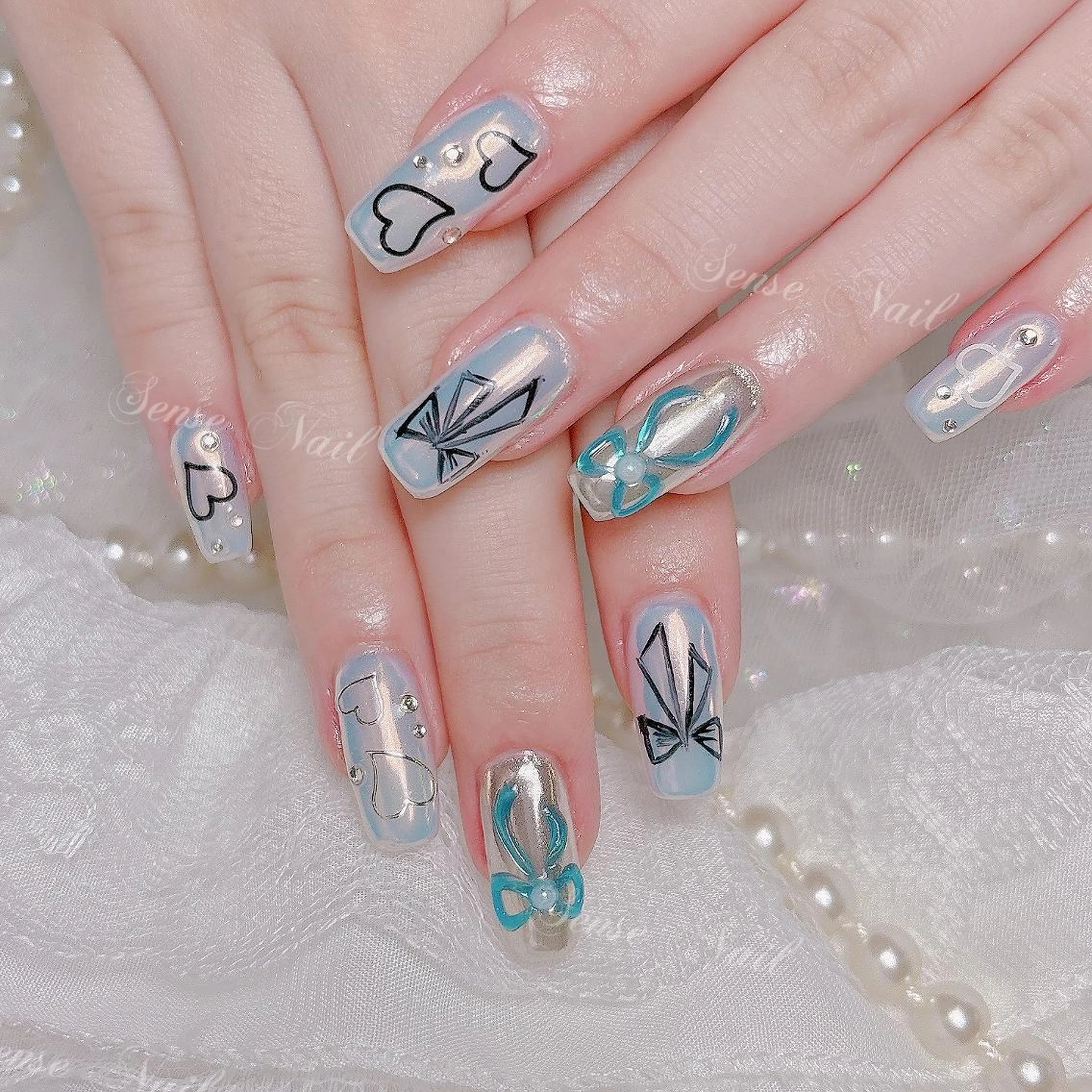 ネイル ハンドネイル ハンドケア Feinn Ink💕のネイルデザイン