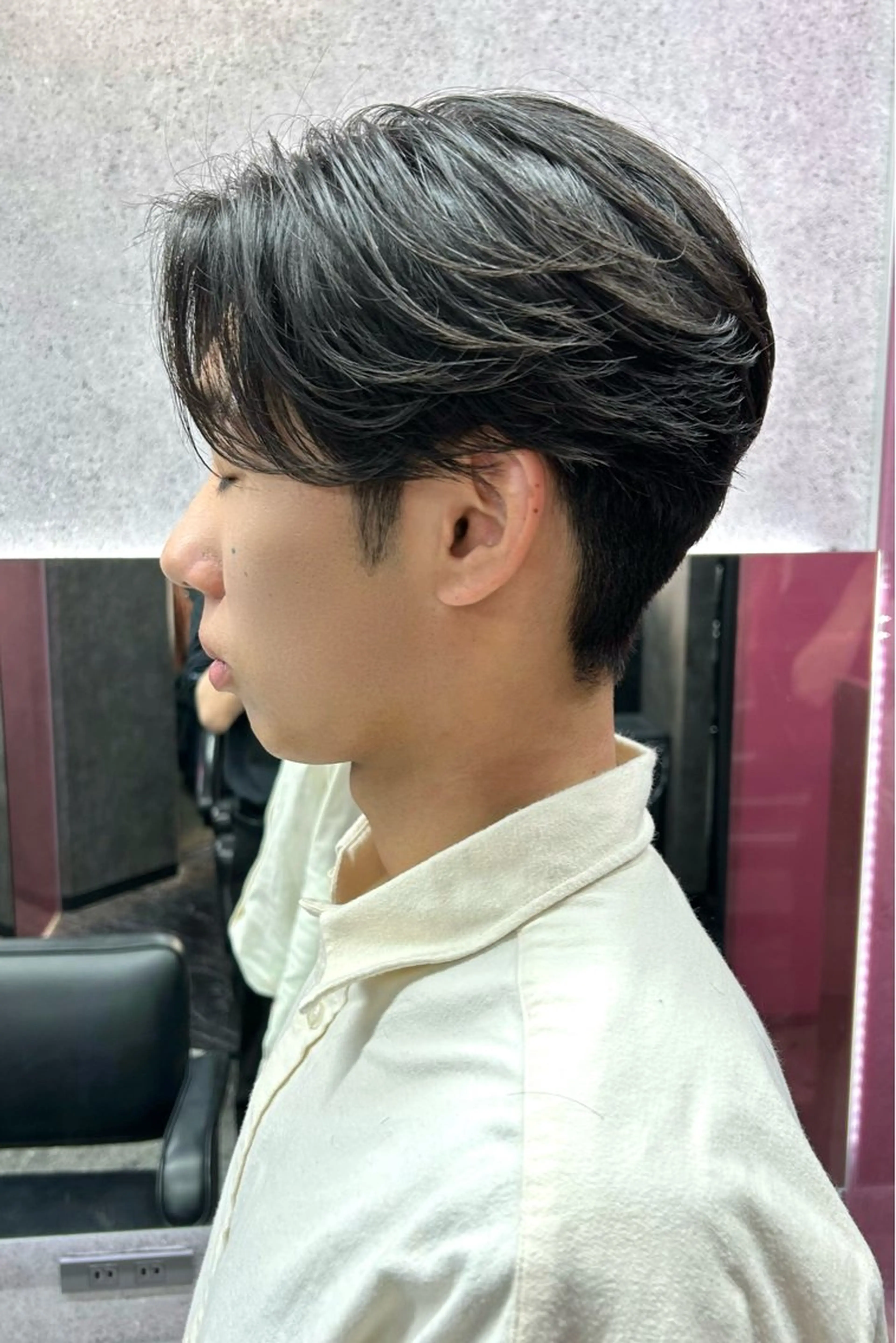 ショート カラー メンズ カット ヘアセット メンズスタイリスト 前田雄輝のヘアスタイル