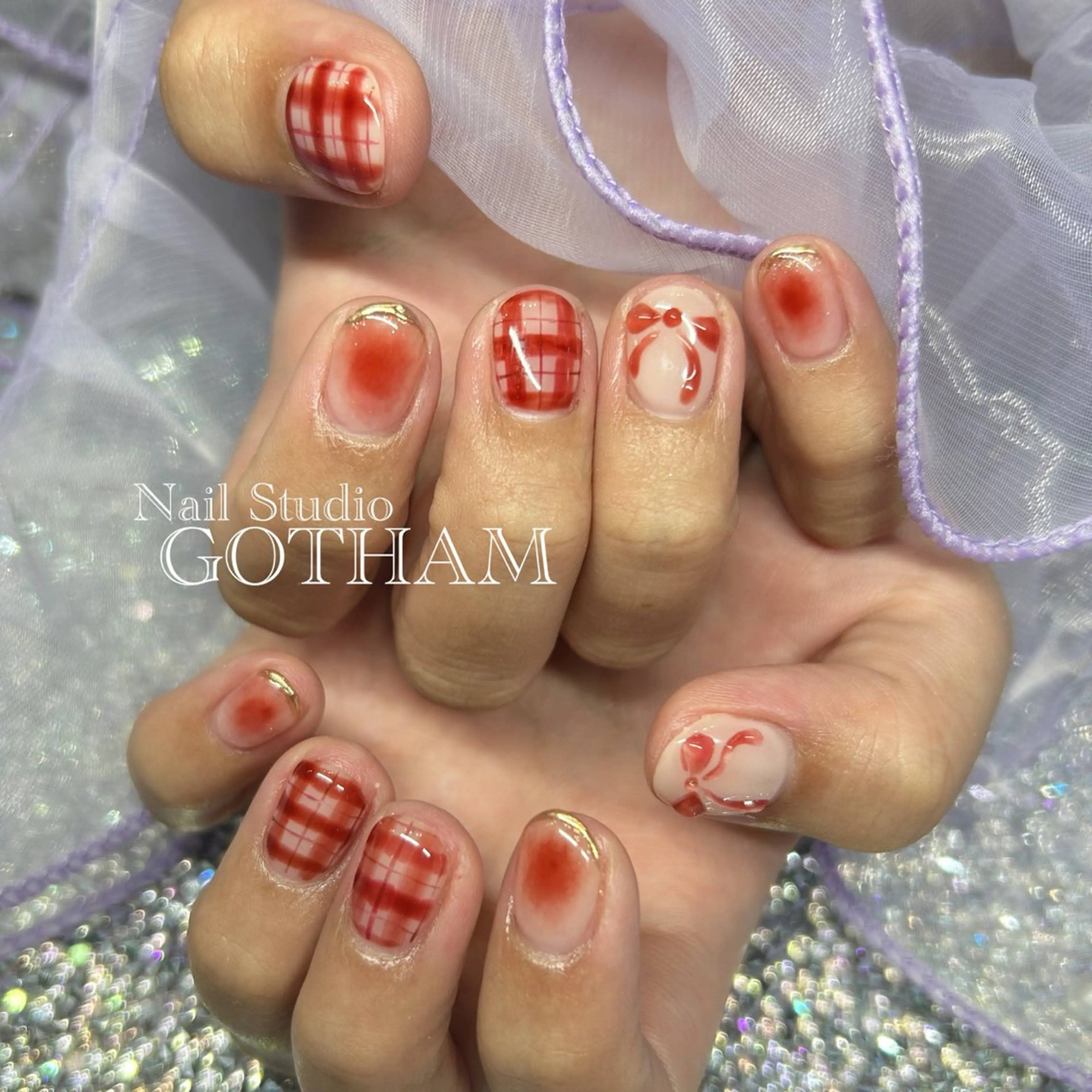 ネイル ハンドネイル Nail Studio GOTHAM所属・高円寺駅からすぐ🌈 ネイルGOTHAMのネイルデザイン