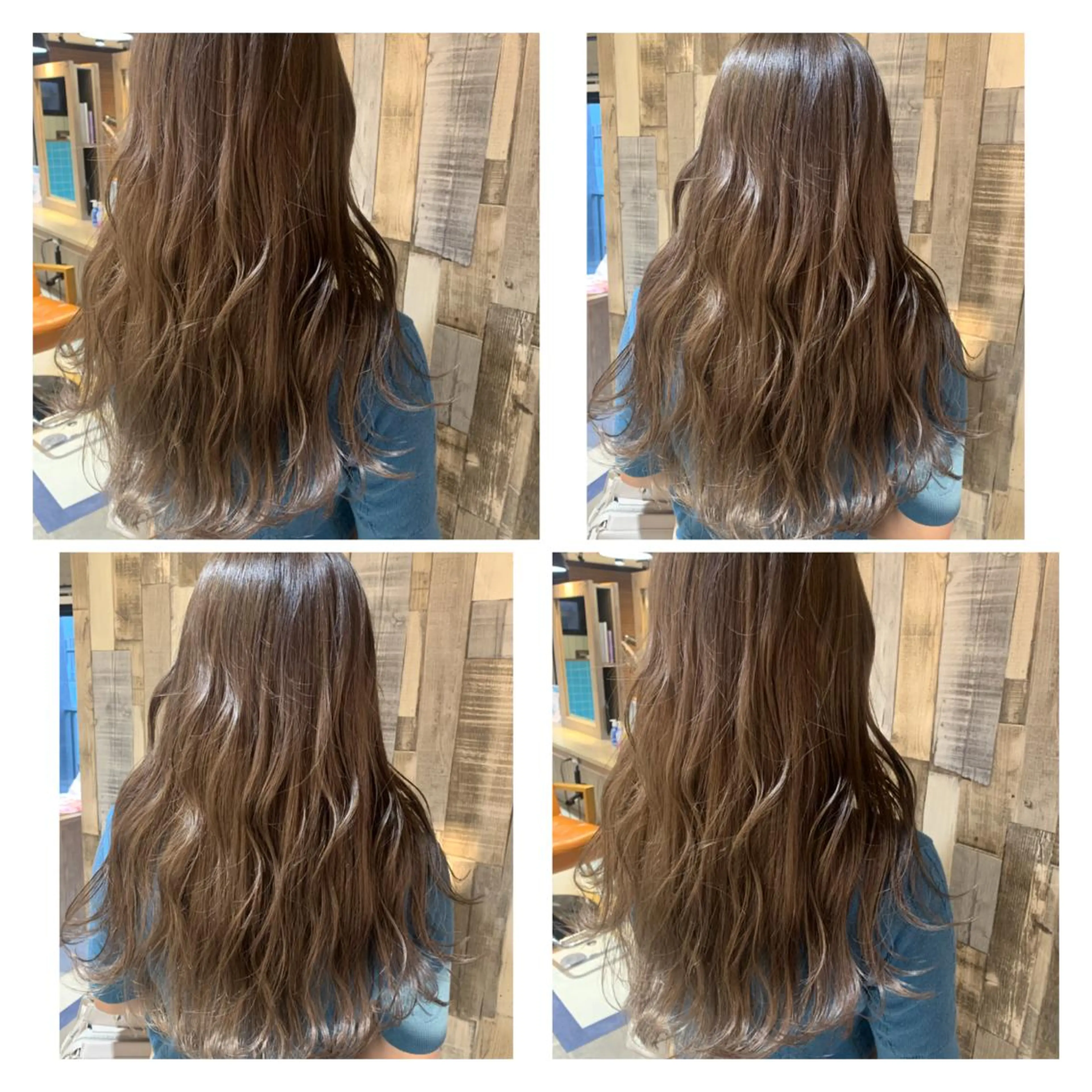 ロング カラー 髪質改善艶髪 ℍ𝔸ℝ𝕌𝕂𝔸のヘアスタイル