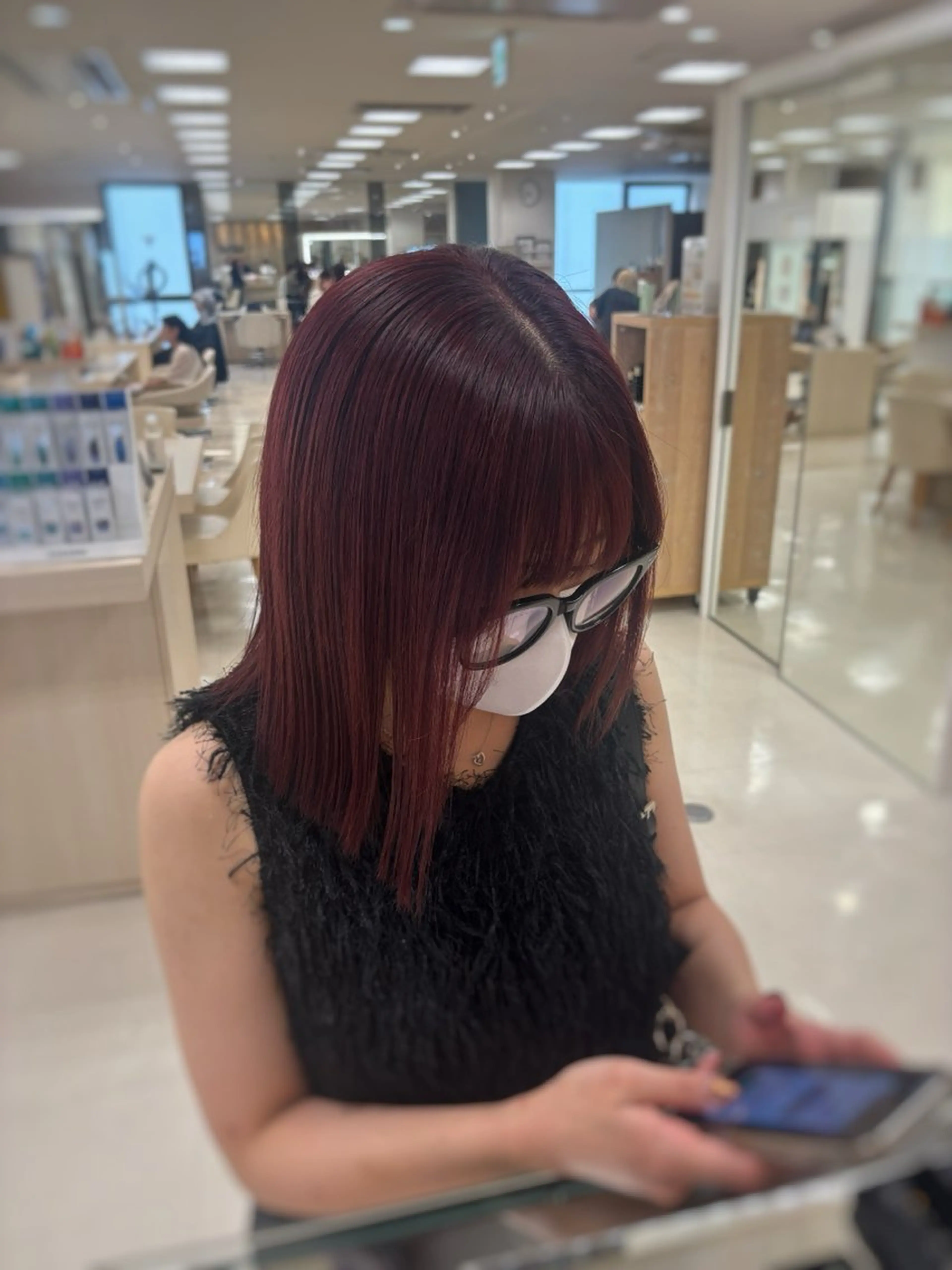 カラー 🎀暖色カラー/透明 感カラー/ひな🎀のヘアスタイル