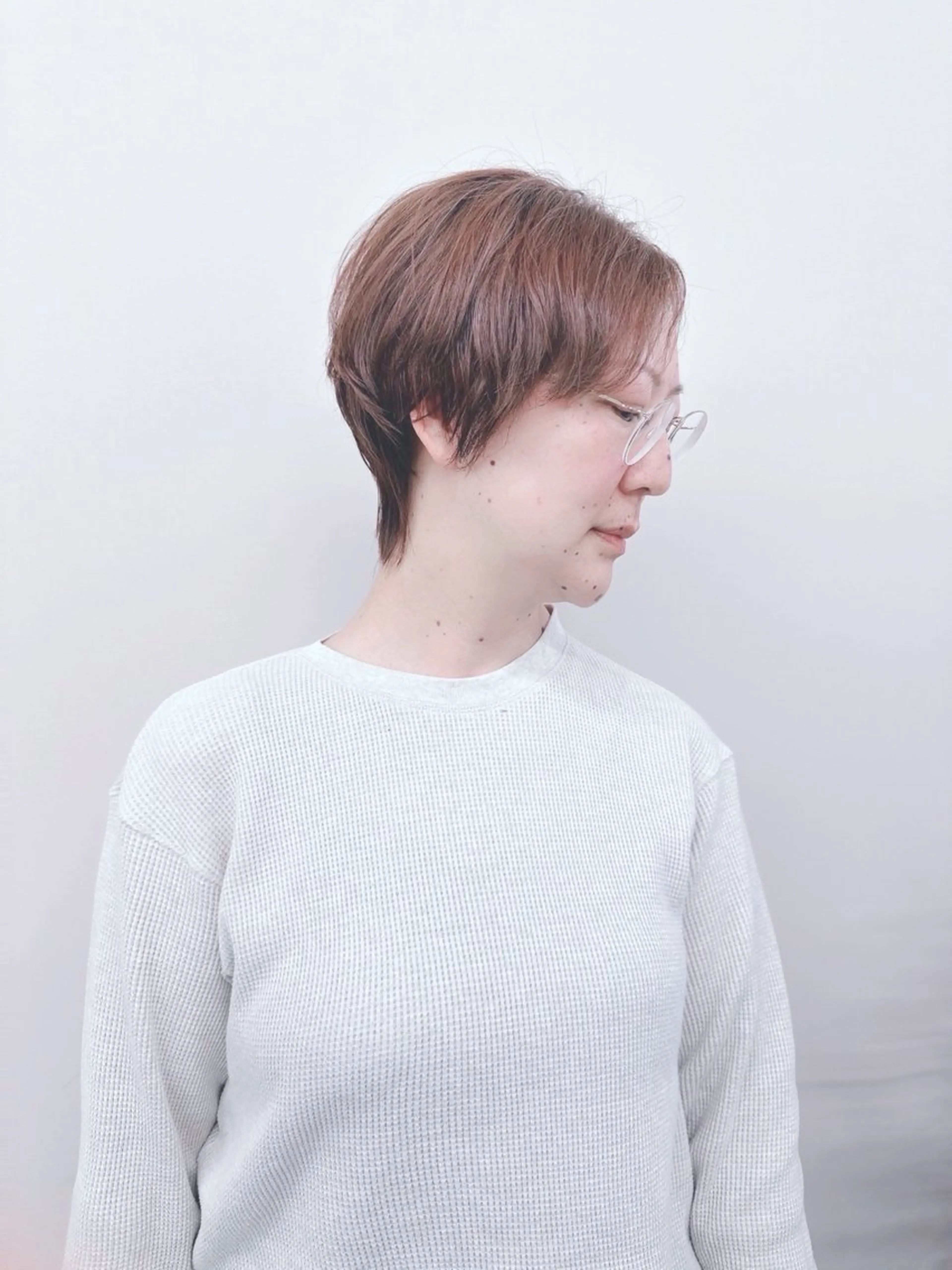 ショート カット ヘッドスパ 小顔ボブ/お悩み解決 /ボブパーマ/とういのヘアスタイル