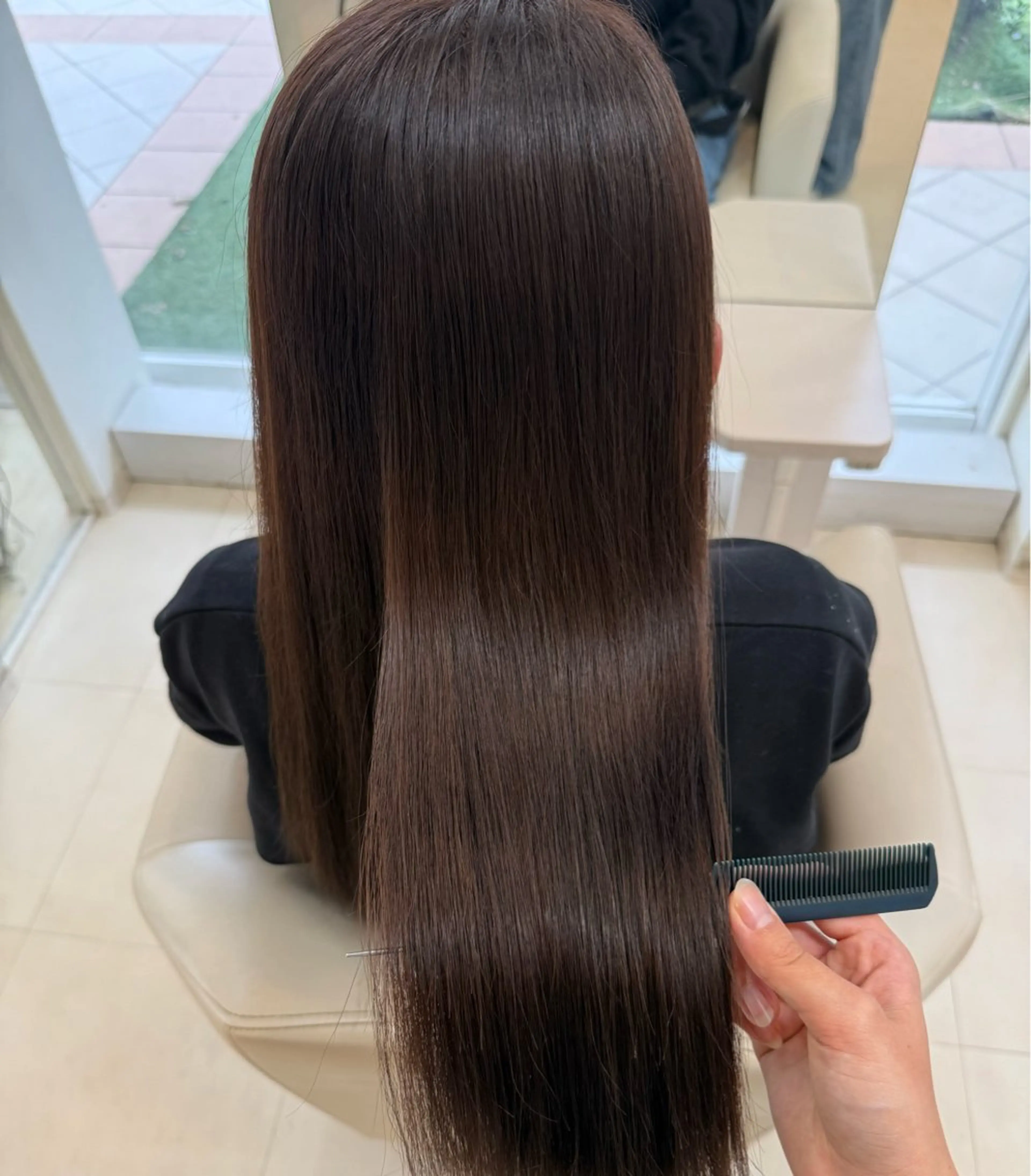 ロング カラー ヘアカラー 小玉 みりあのヘアスタイル