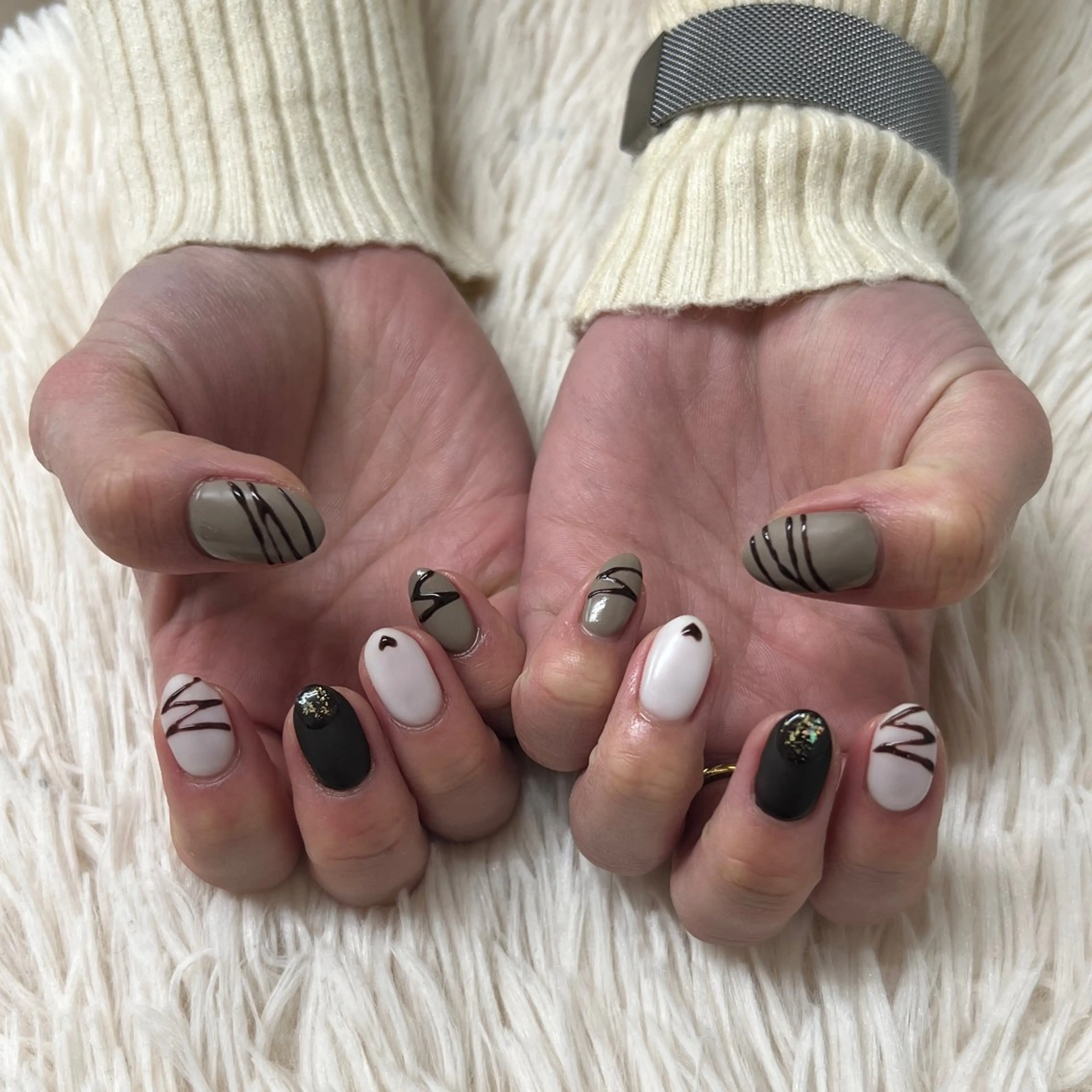 ネイル ハンドネイル Iwamori Yueのネイルデザイン