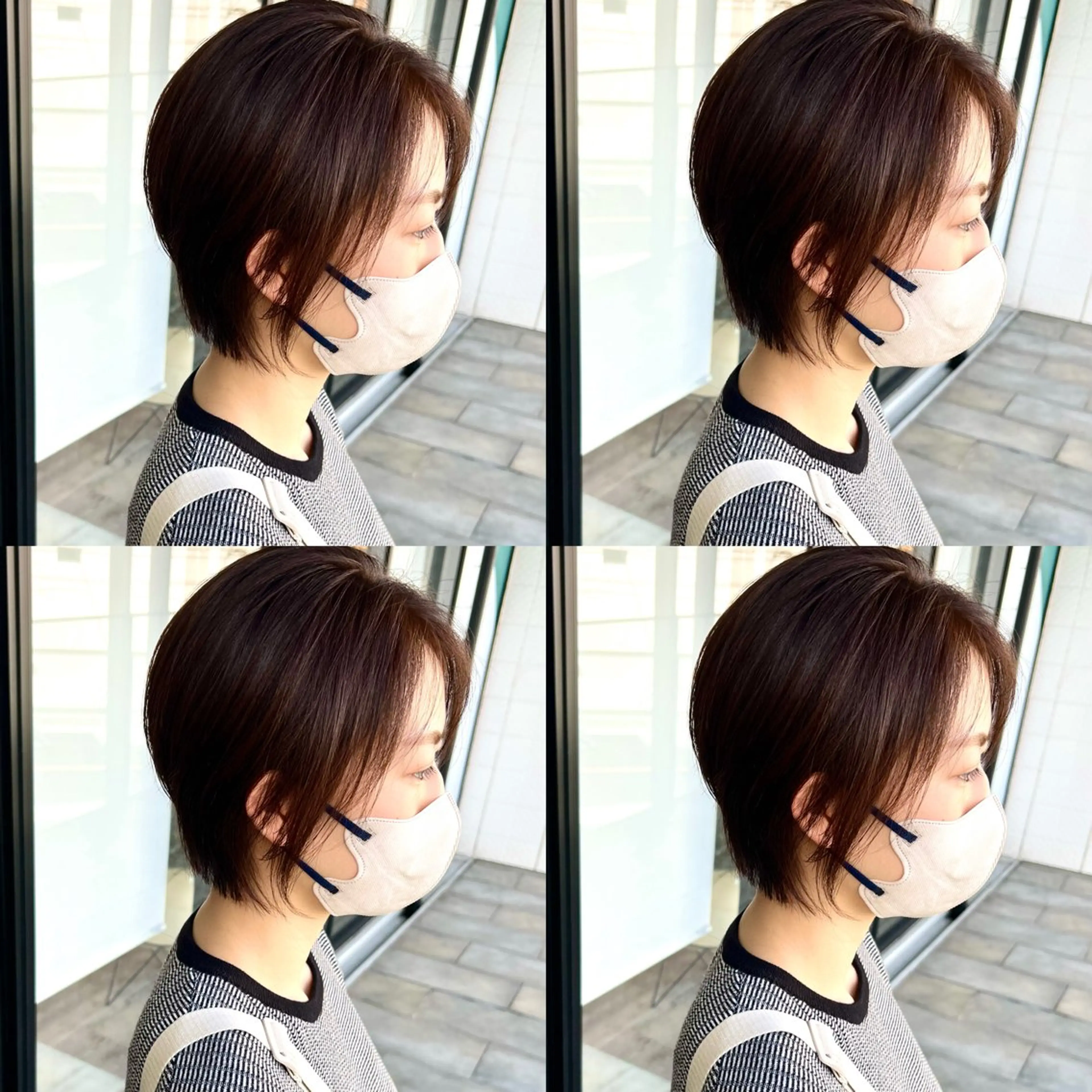 ショート カラー カット ヘアカラー トリートメント Realme  京都四条烏丸ドゥエby  yk所属・小塚 耀介✂︎ ショートボブ特化のヘアスタイル