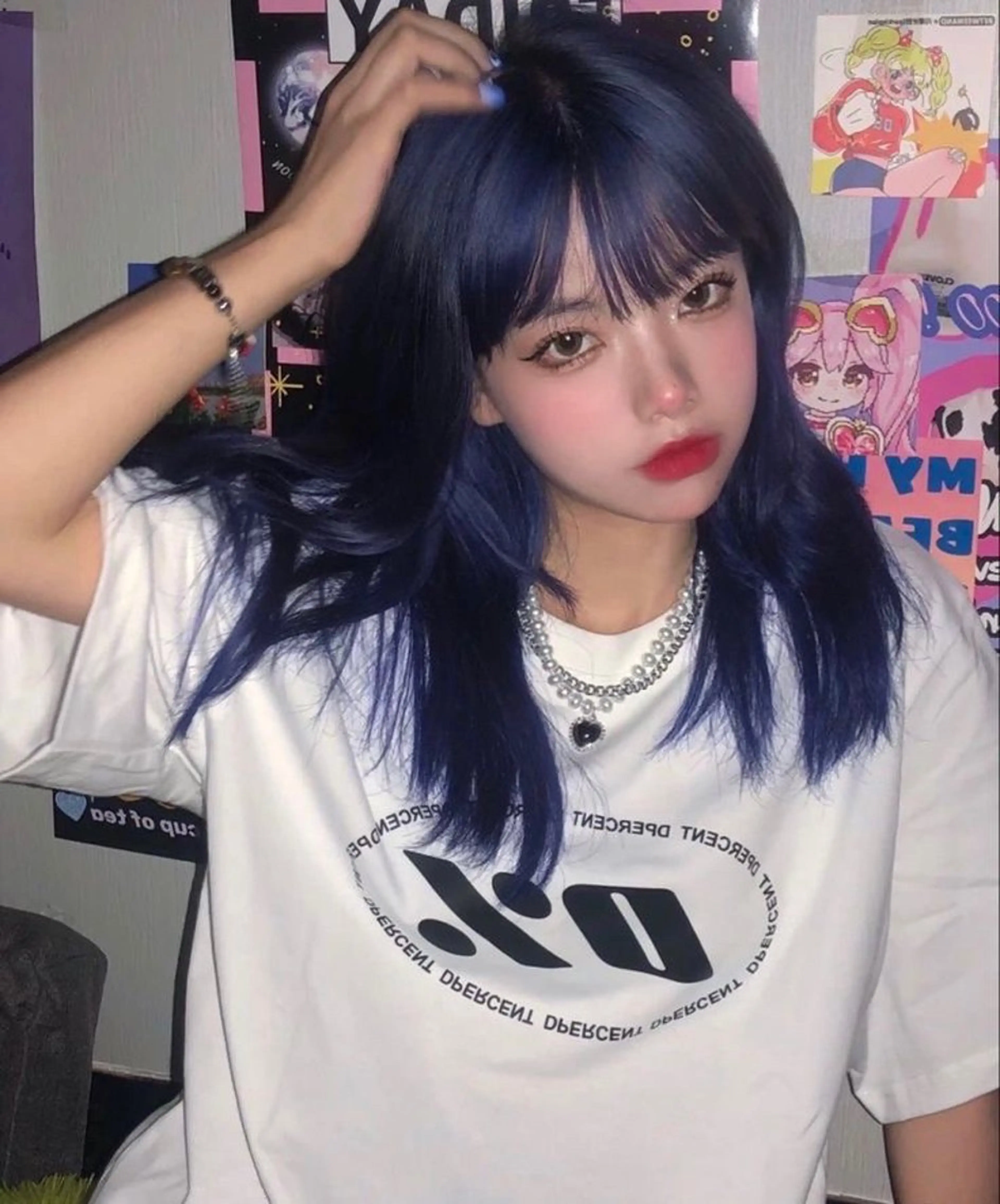 ロング カラー Yuto 複雑履歴 /ブリーチ/エクステのヘアスタイル