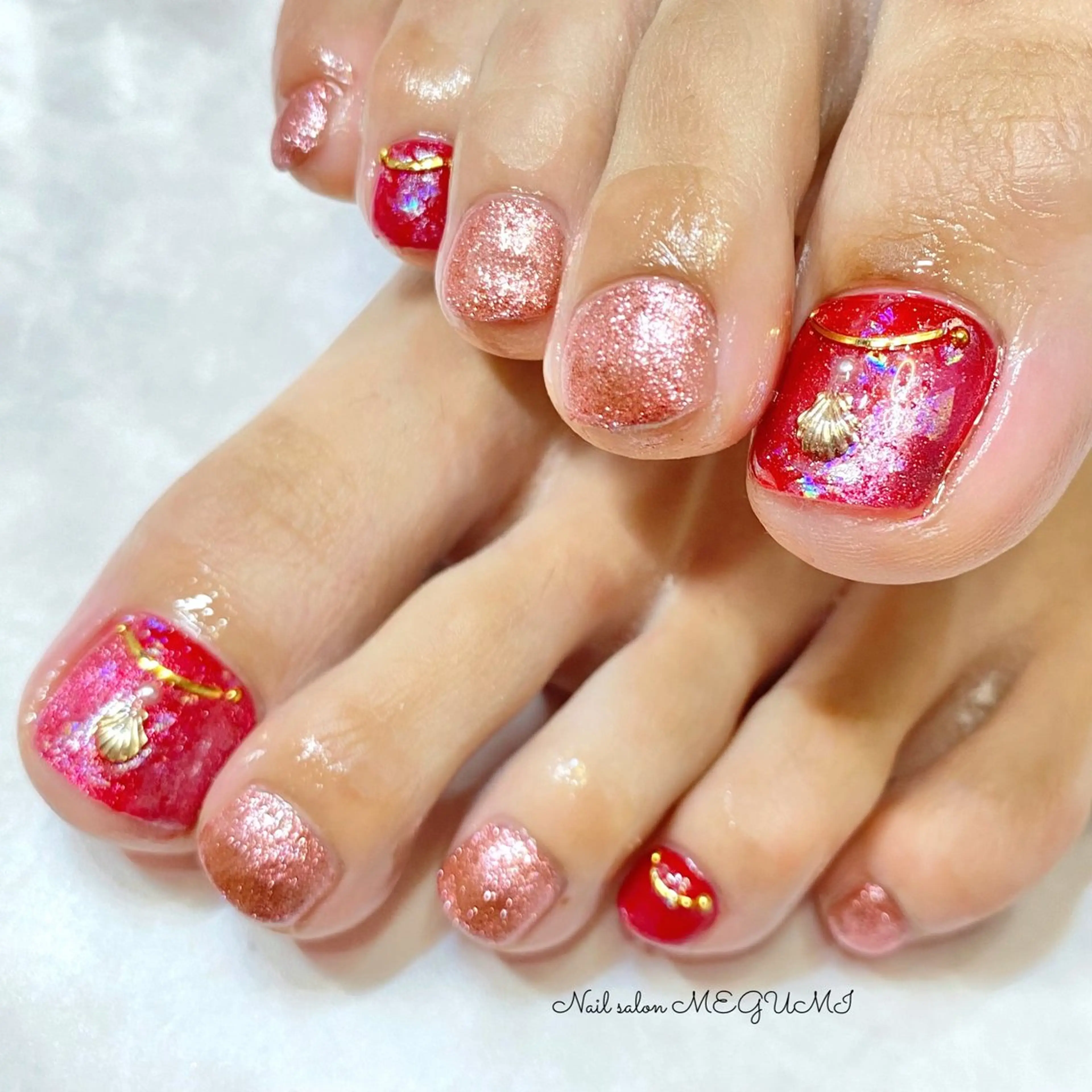 ネイル フットネイル Nail salon MEGUMIのネイルデザイン