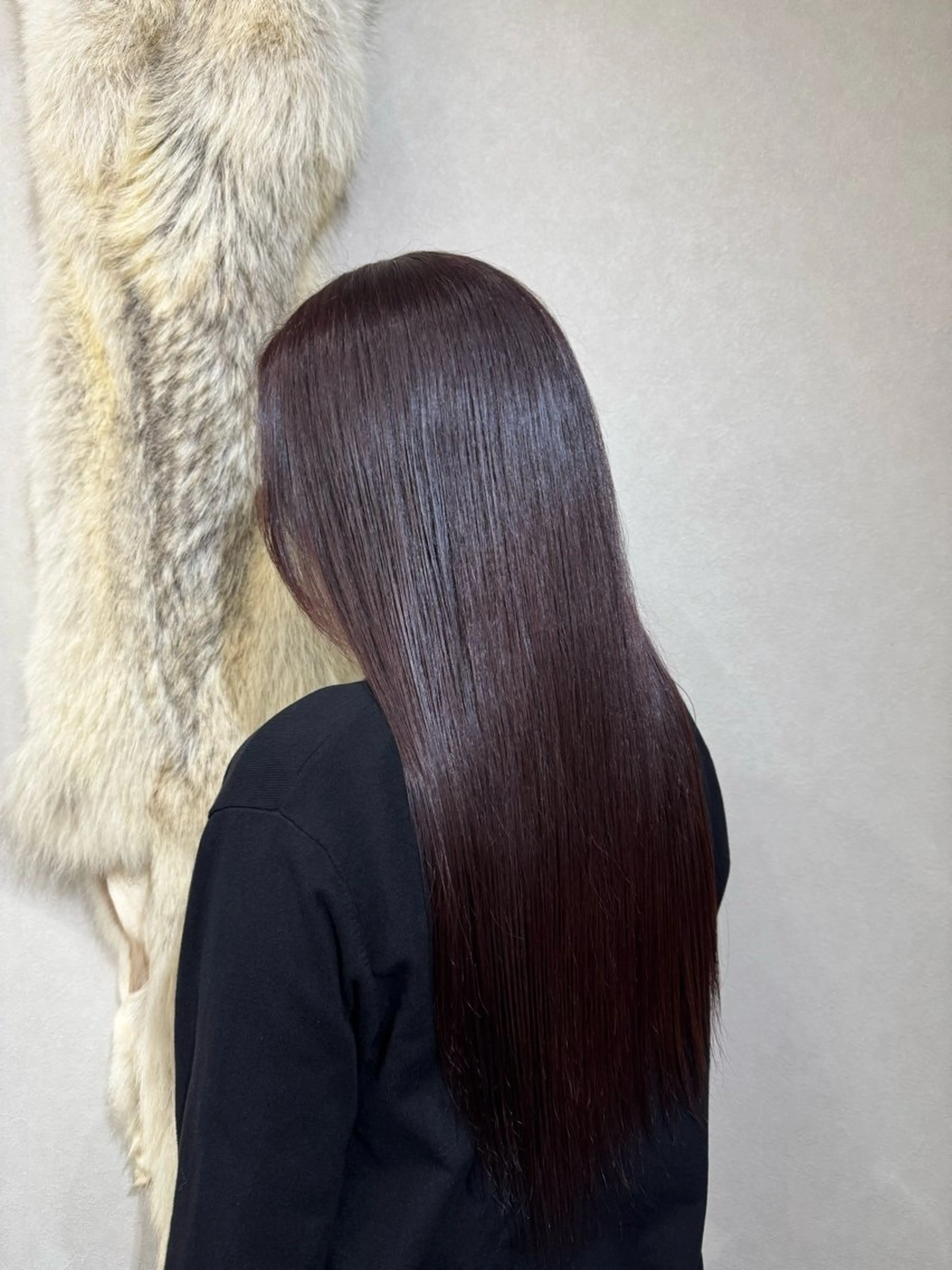 ロング カラー ヘアカラー 永野 いずみのヘアスタイル