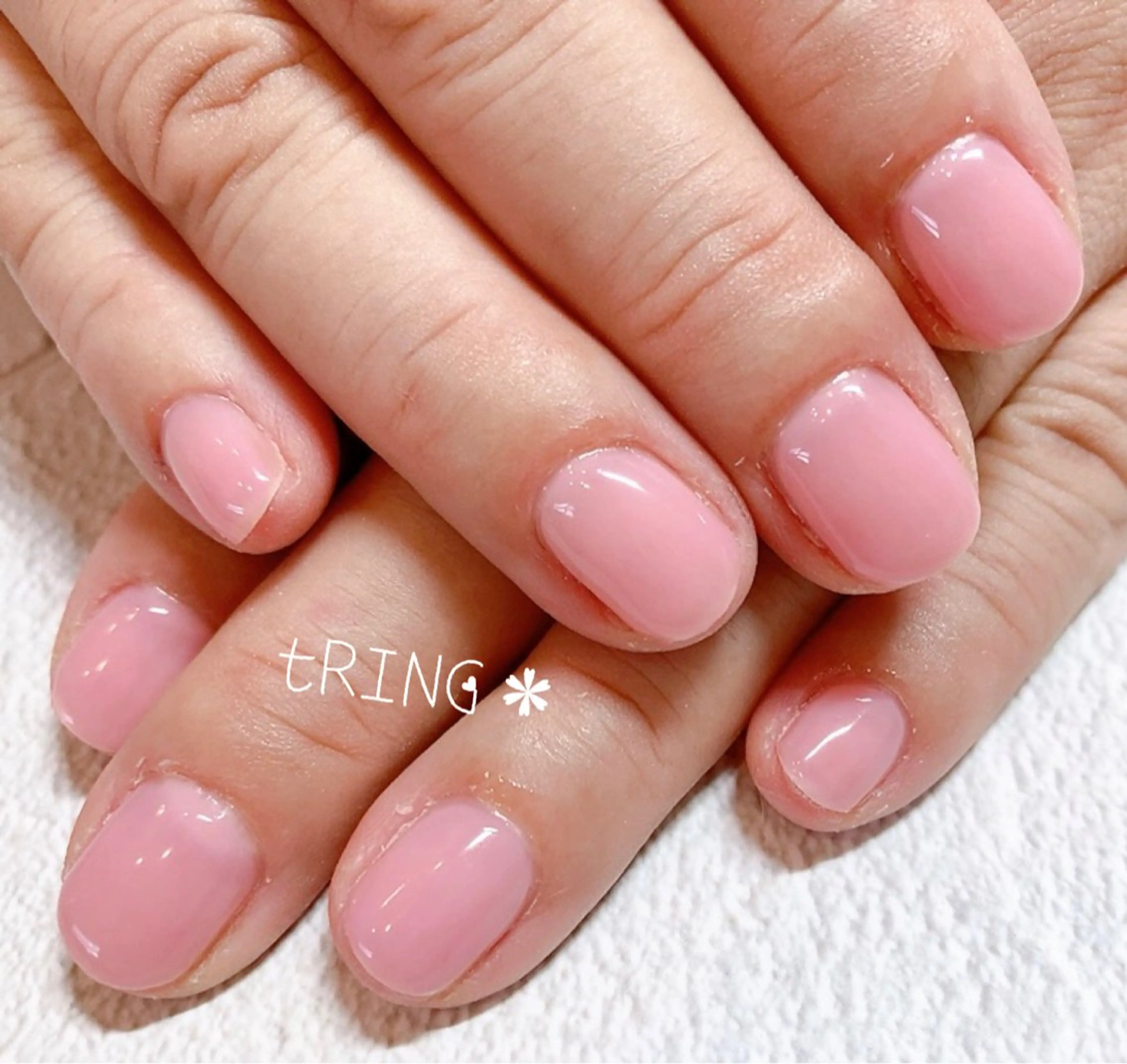 ネイル ハンドネイル tRING＊ しいの木台のネイルデザイン