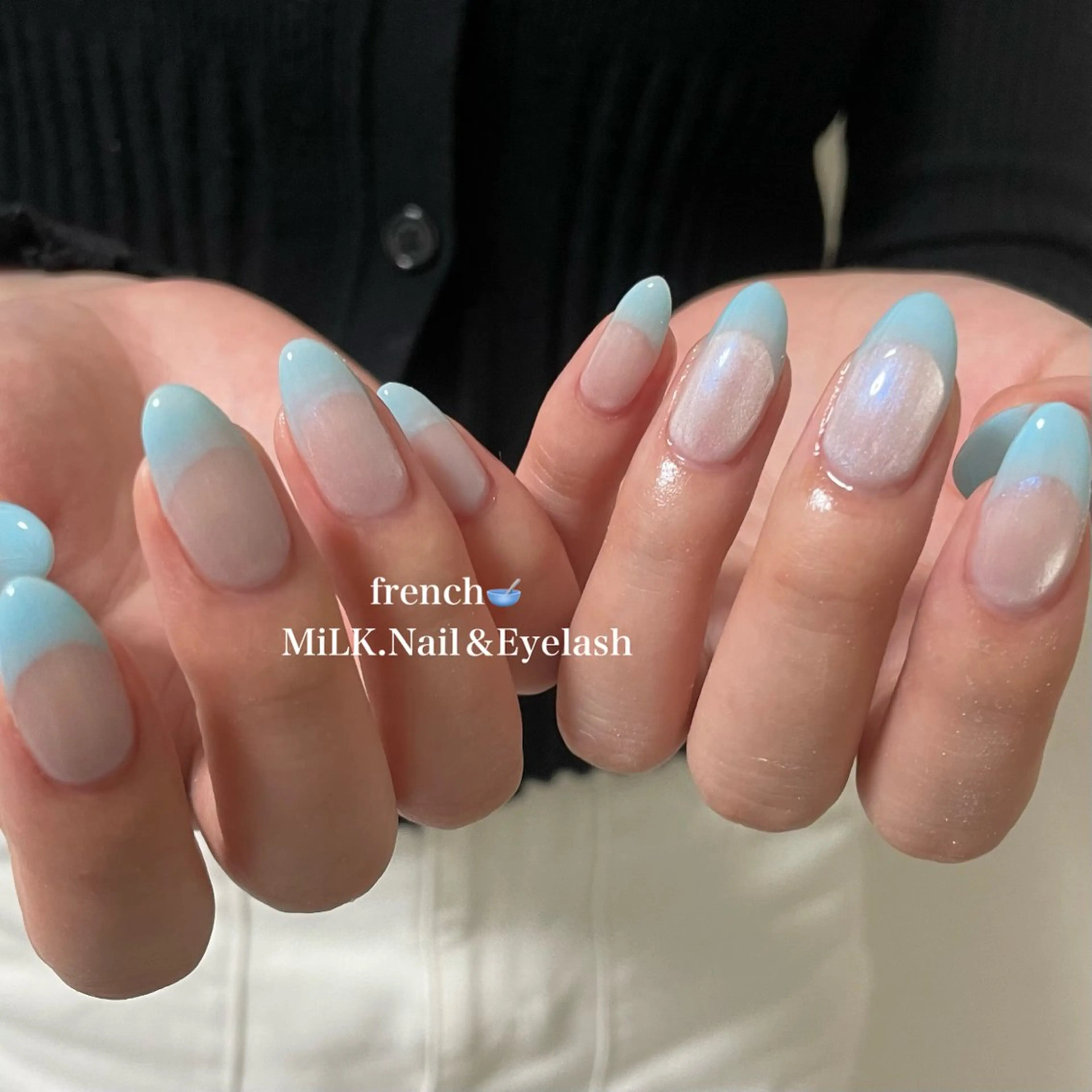 ネイル ハンドネイル MiLK.   Nail&Eyelash所属・MiLK. wakaのマツエク・マツパデザイン