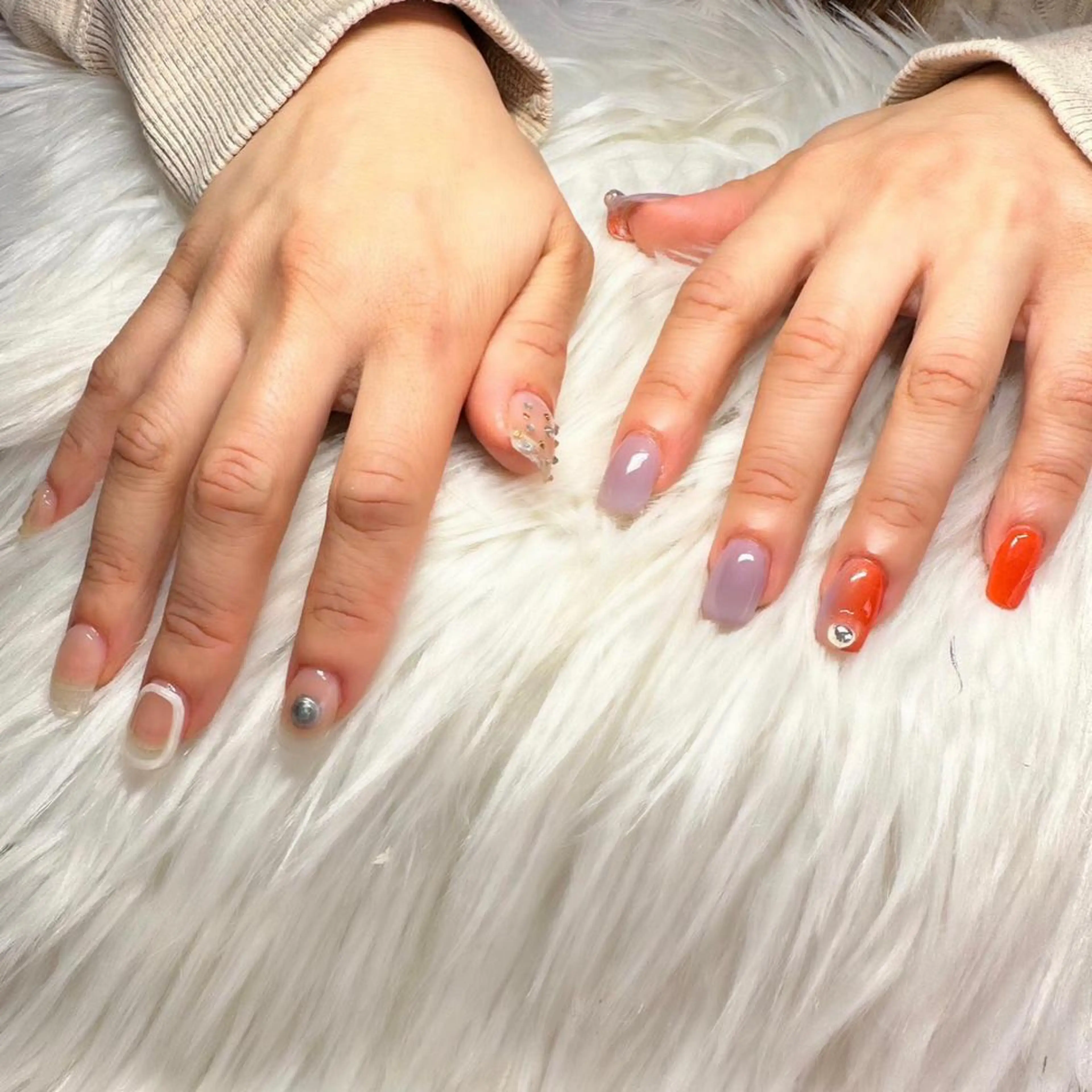 ネイル ハンドネイル VIOLA .nailのネイルデザイン