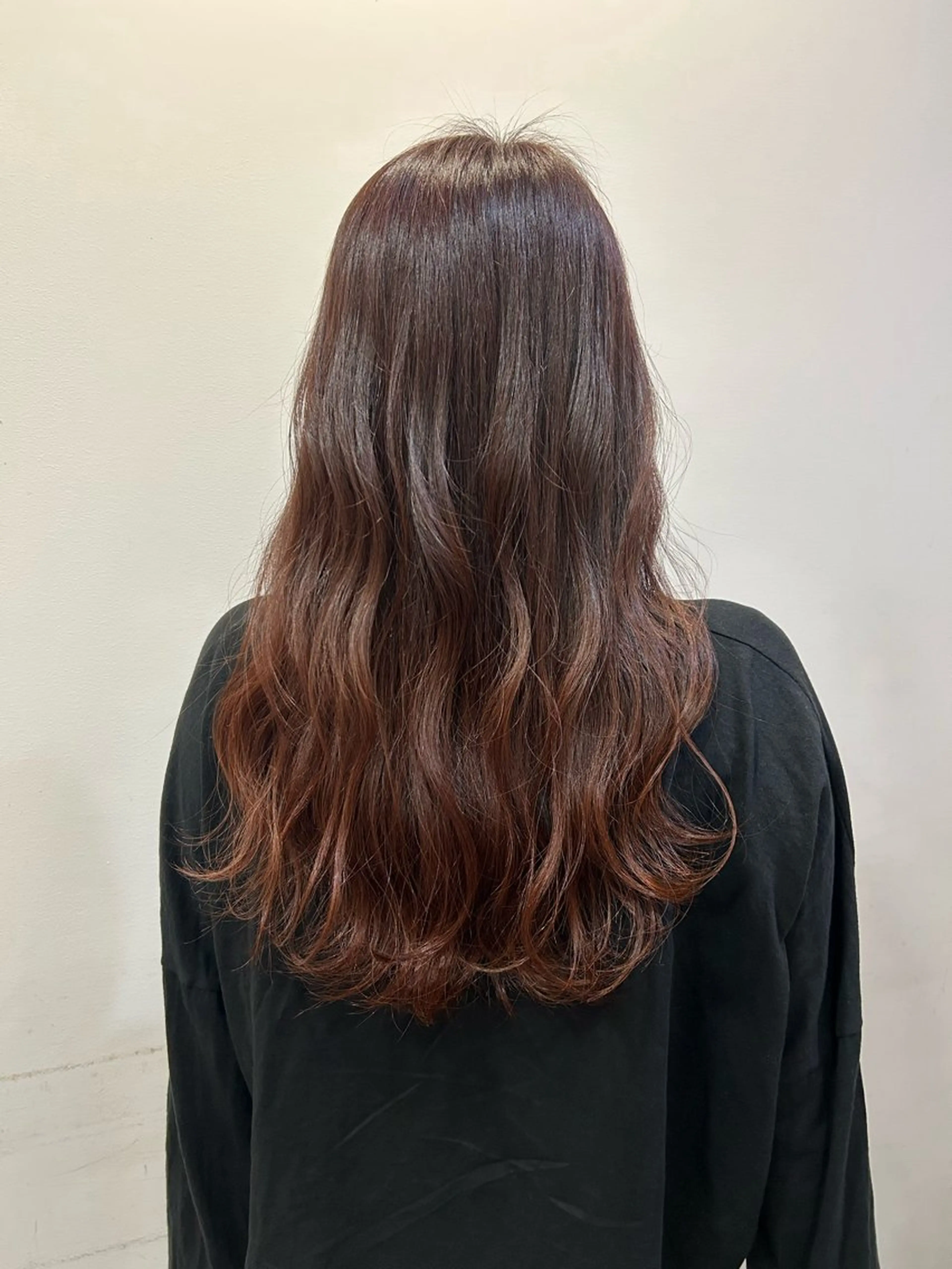 ロング カラー 小澤 一稀のヘアスタイル