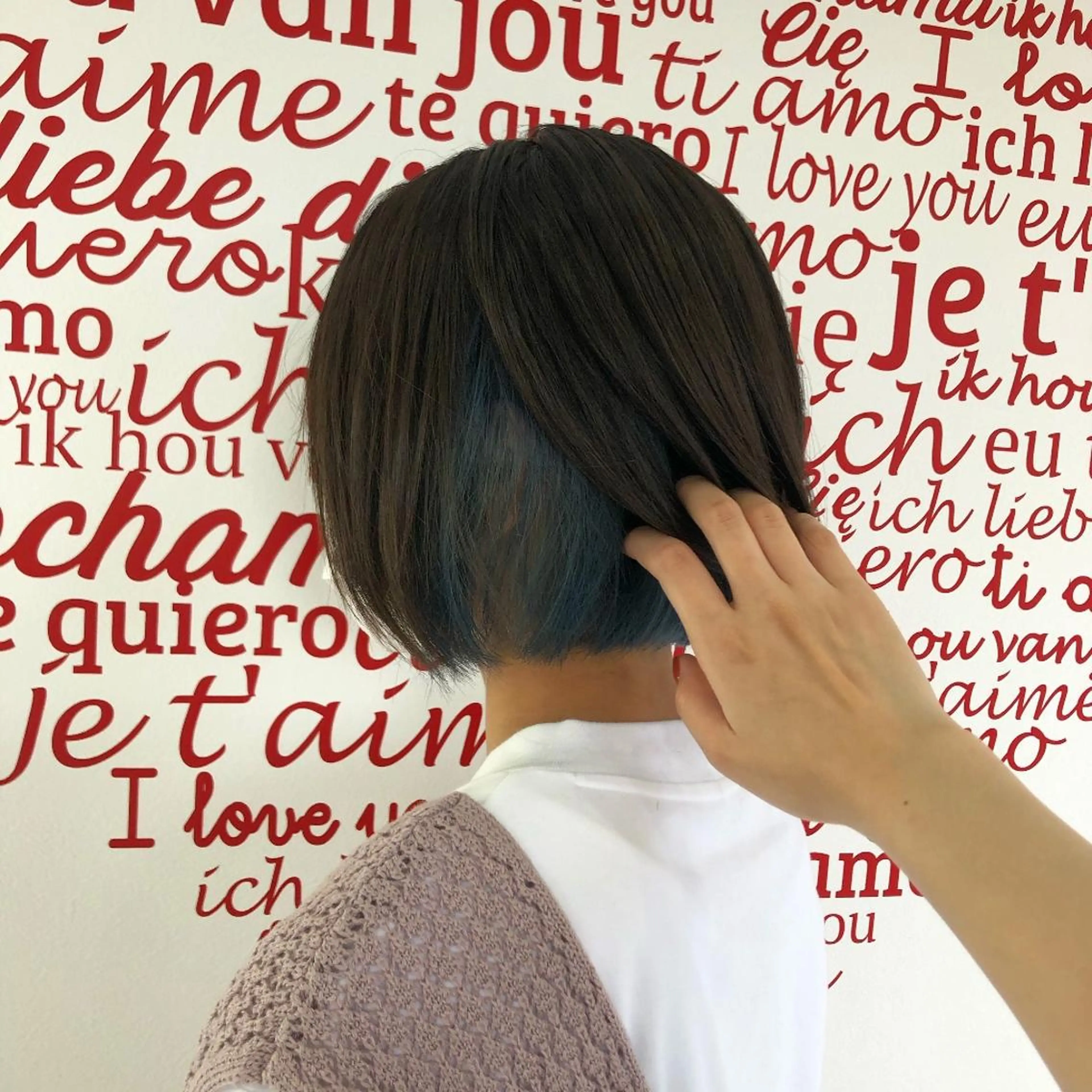 ショート クリーピー　オーナー 福田 将太のヘアスタイル