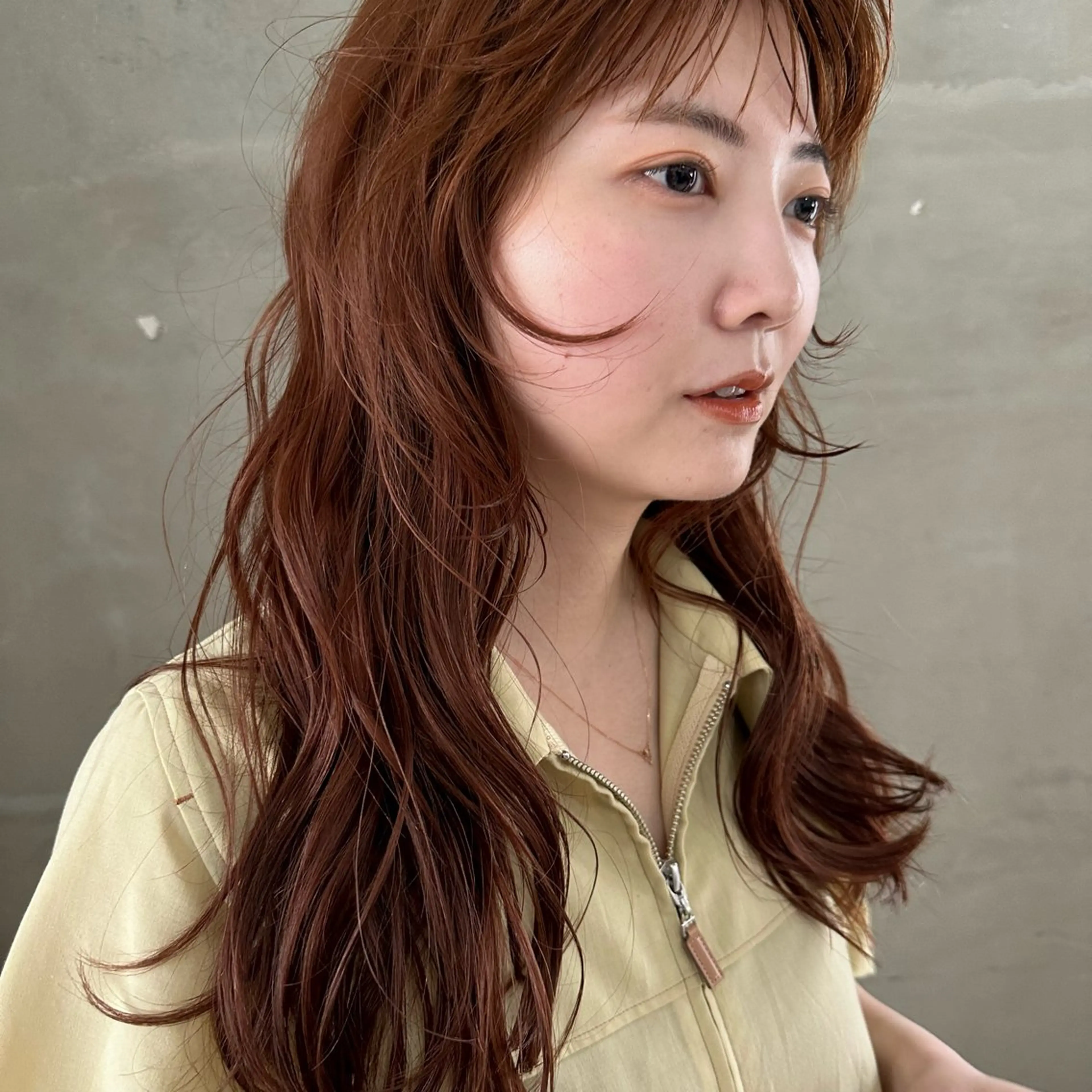 セミロング パーマ 🌀perm 🌀のヘアスタイル