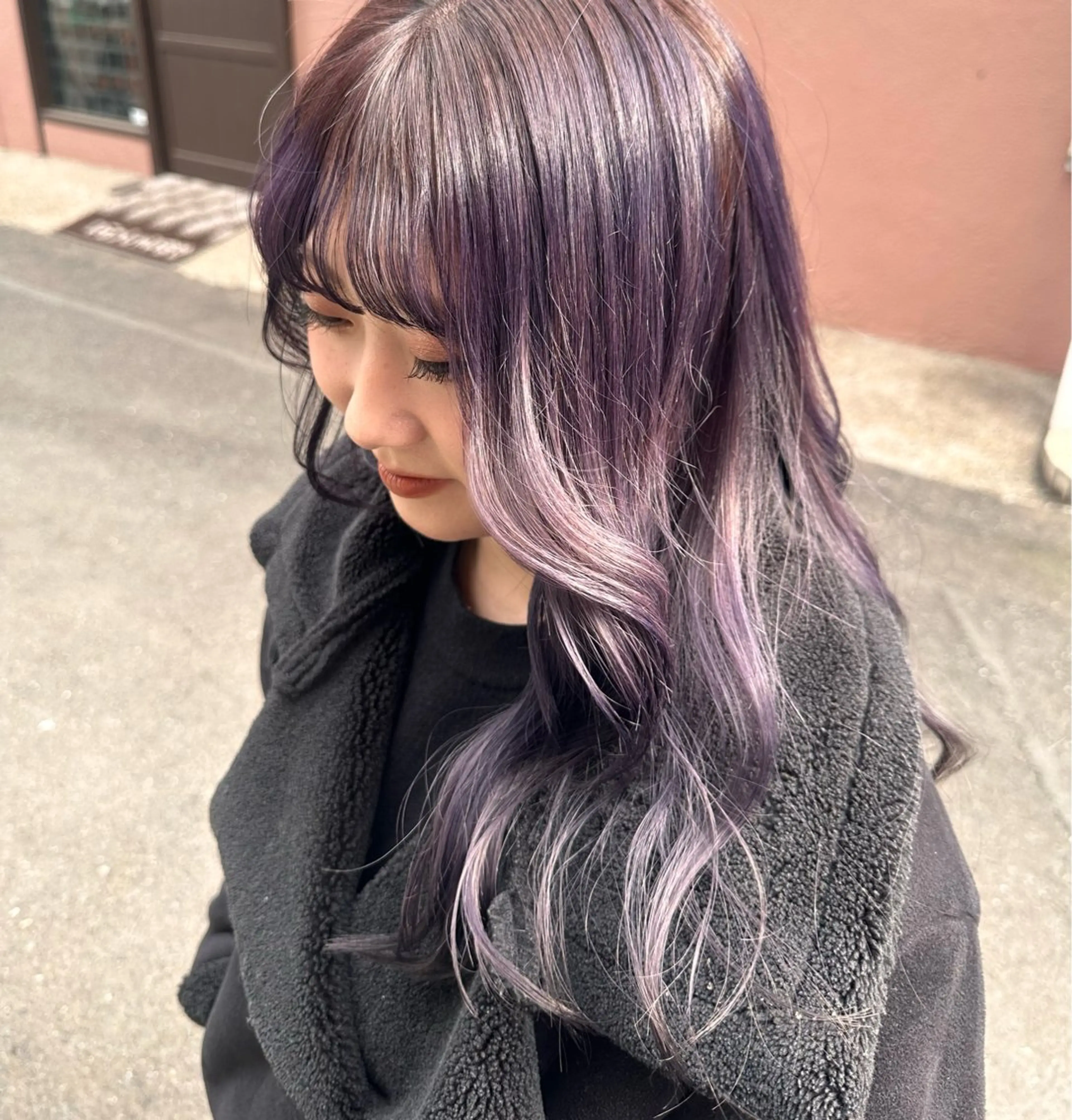 ロング ヘアカラー レイヤーカット/韓国 🇰🇷mai💕のヘアスタイル