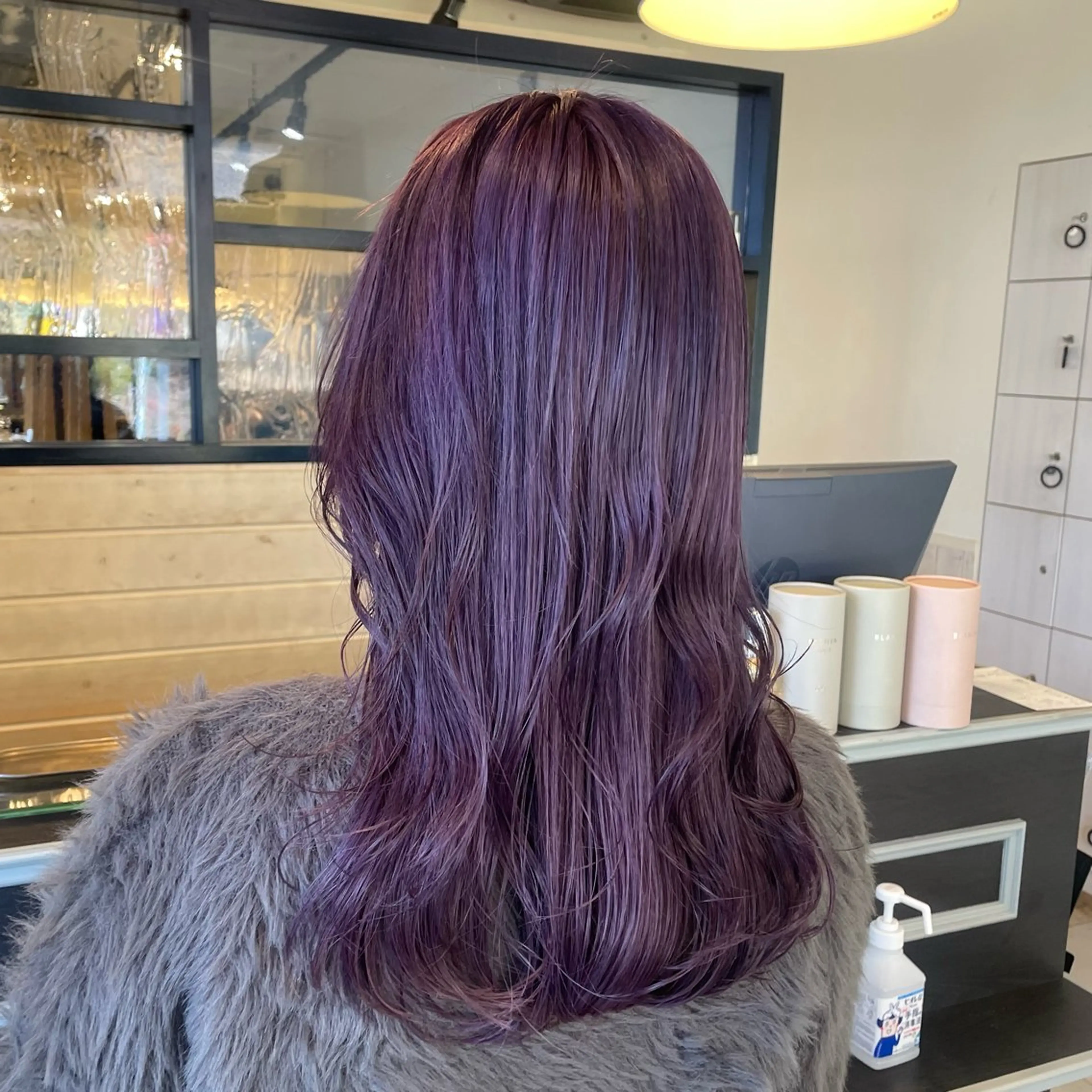 ロング カラー スナコザワ レナのヘアスタイル