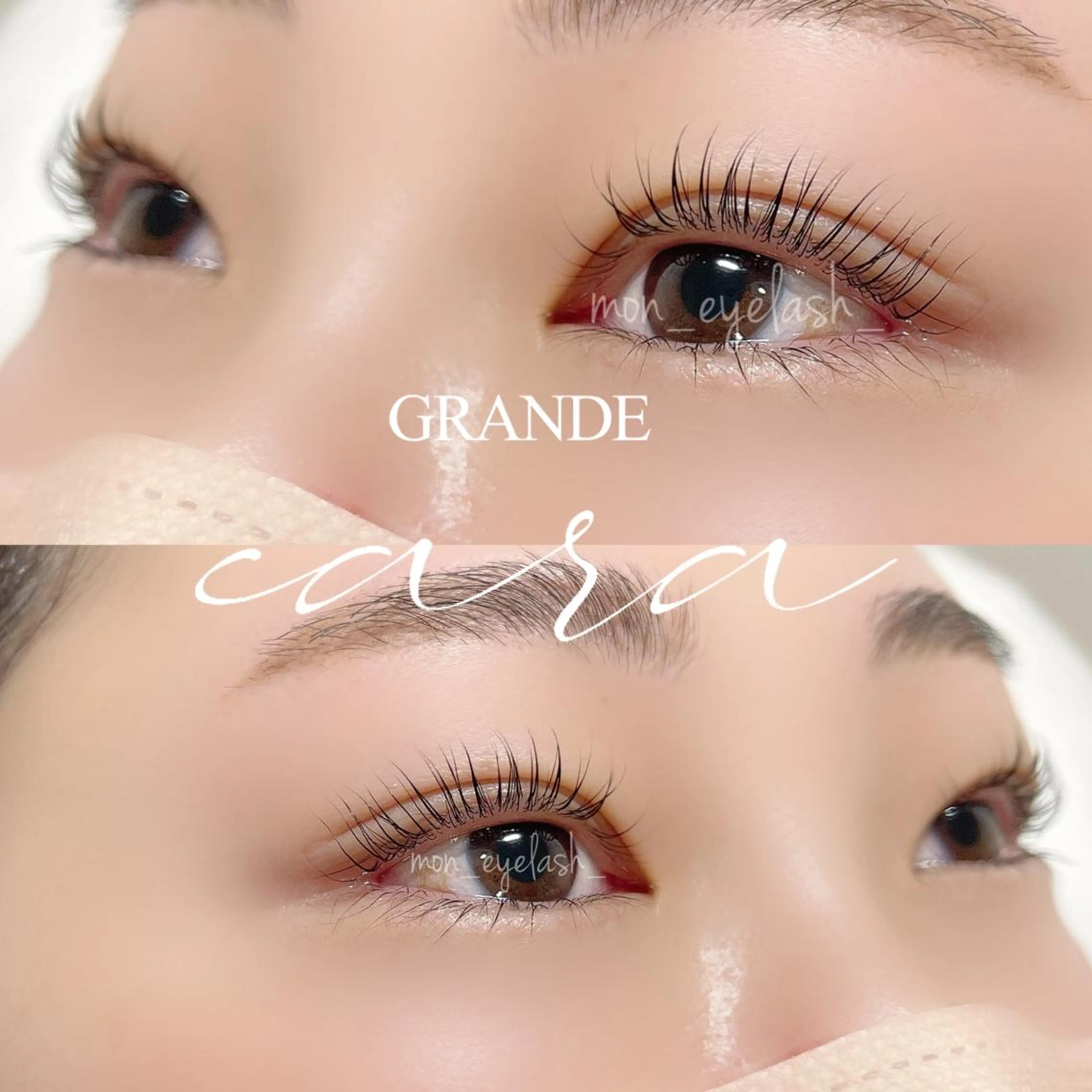 マツエク・マツパ アイブロウ マツパ GRANDEcara 栄　Miki🍀のマツエク・マツパデザイン