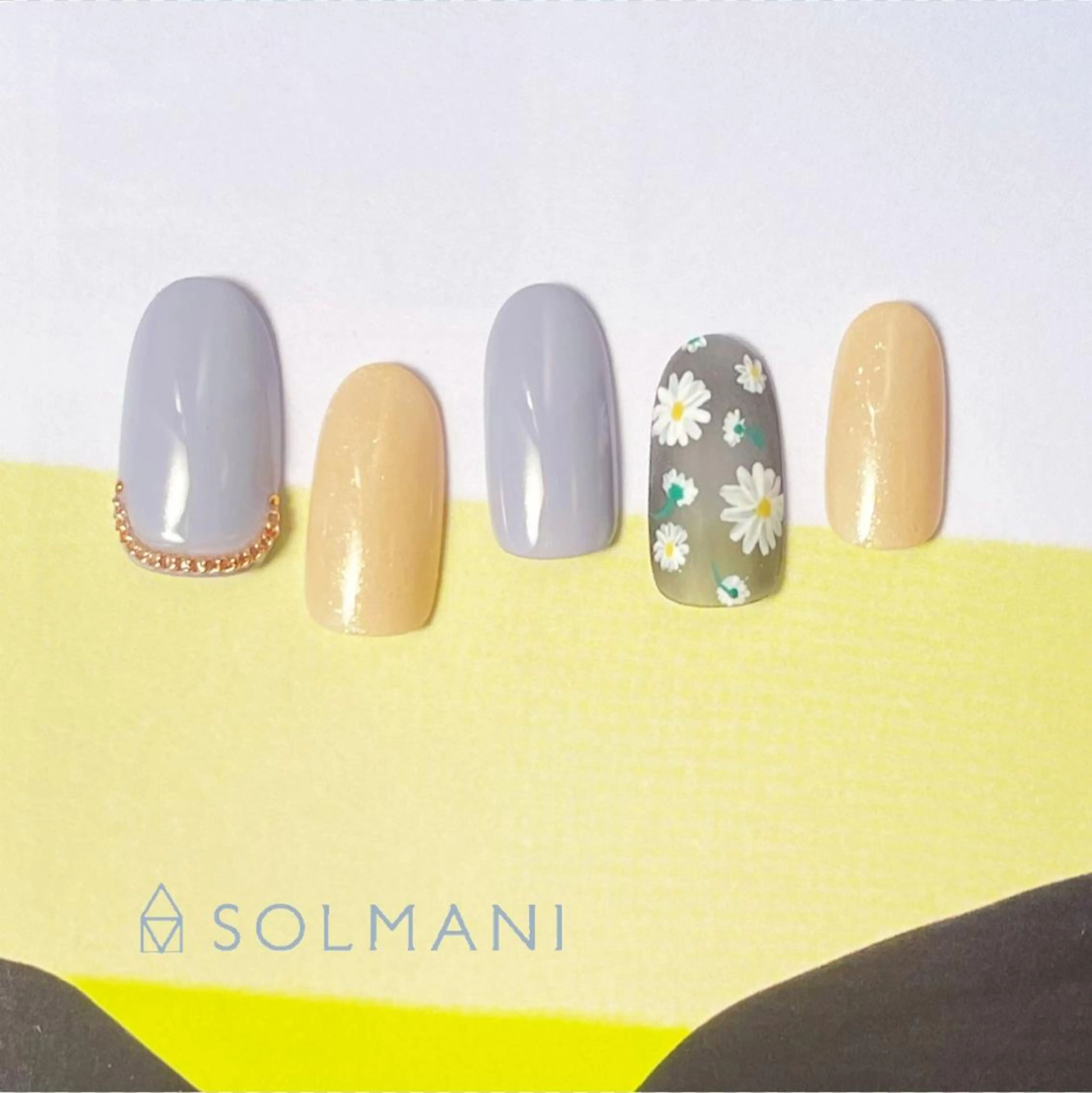 ネイル SOLMANI 予約担当のネイルデザイン