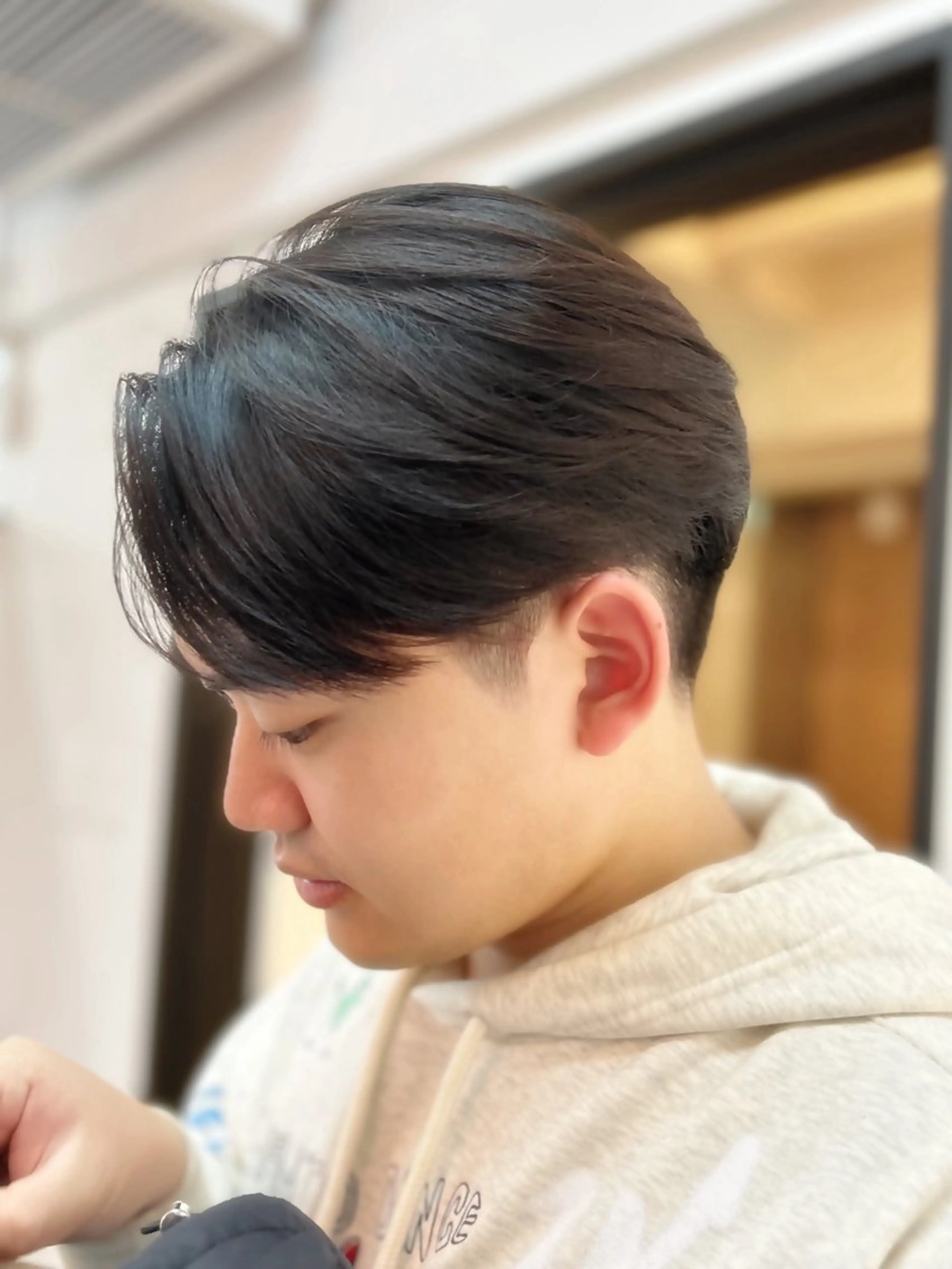 ショート メンズ マッシュ メンズパーマ カット CHELSEA  梅田所属・OKADA/メンズ /カット/眉/縮毛のヘアスタイル